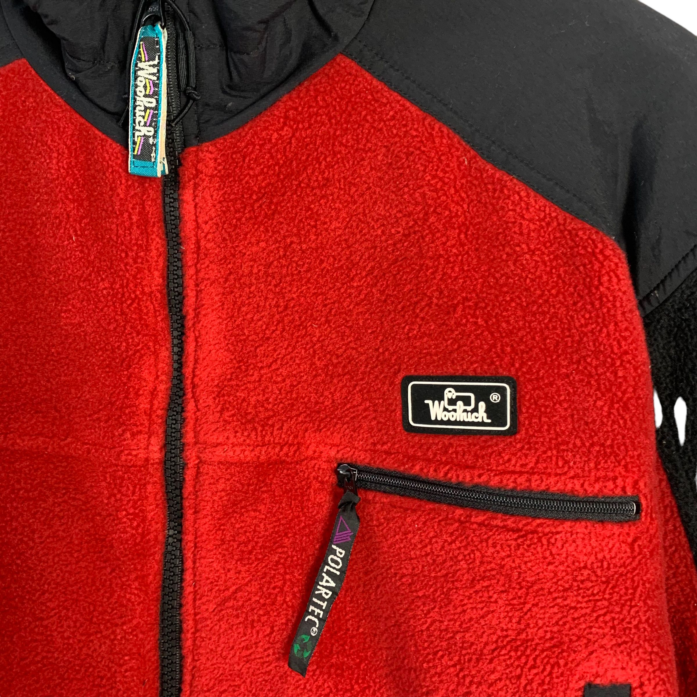 Woolrich Woolen Mills Woolrich Color Block Fleece Jacket Size US S / EU 44-46 / 1 - 4 Thumbnail