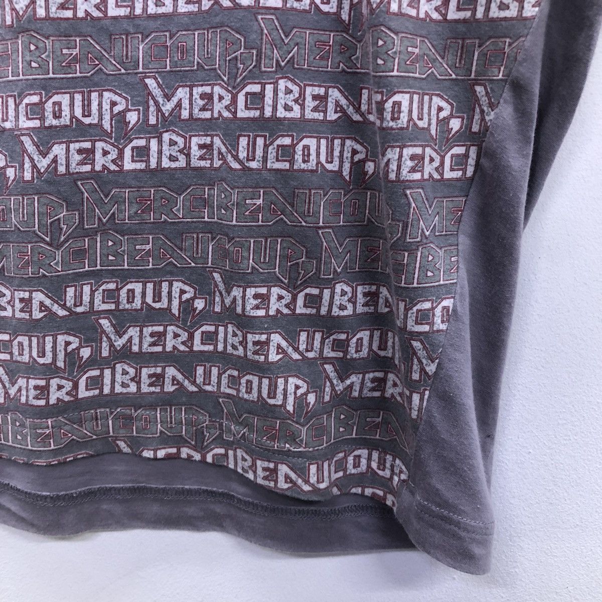 mercibeaucoup By Issey Miyake, Mercibeaucoup Fullprint Spellout Tshirt Size US L / EU 52-54 / 3 - 6 Thumbnail