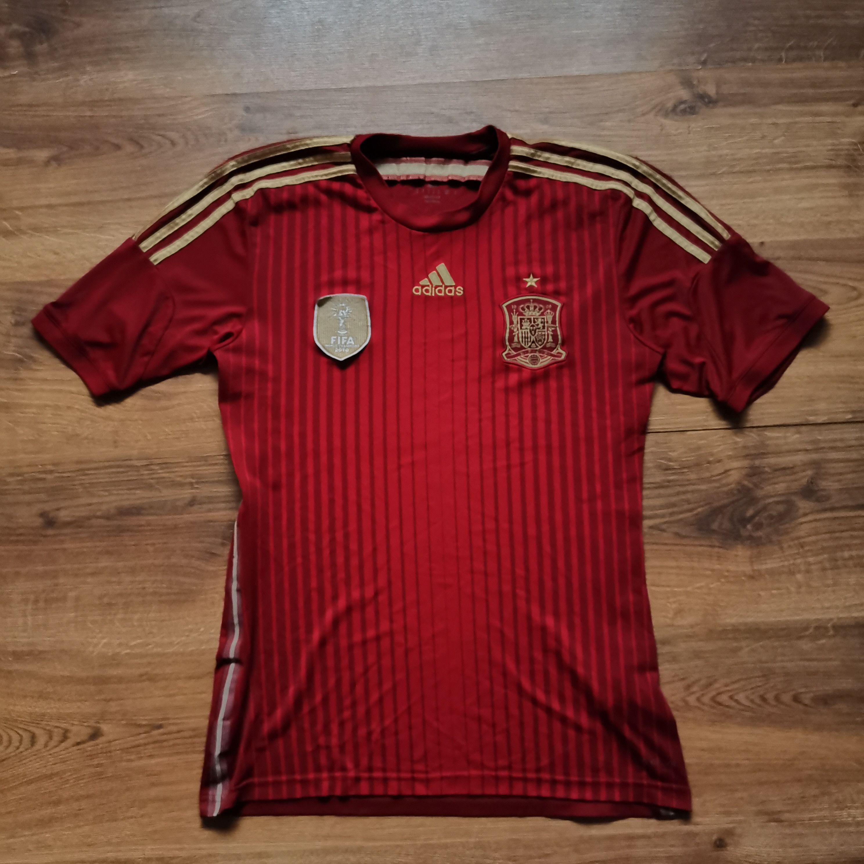 Adidas Adidas Spain 2013 2014 World champions home jersey Size US S / EU 44-46 / 1 - 1 Thumbnail