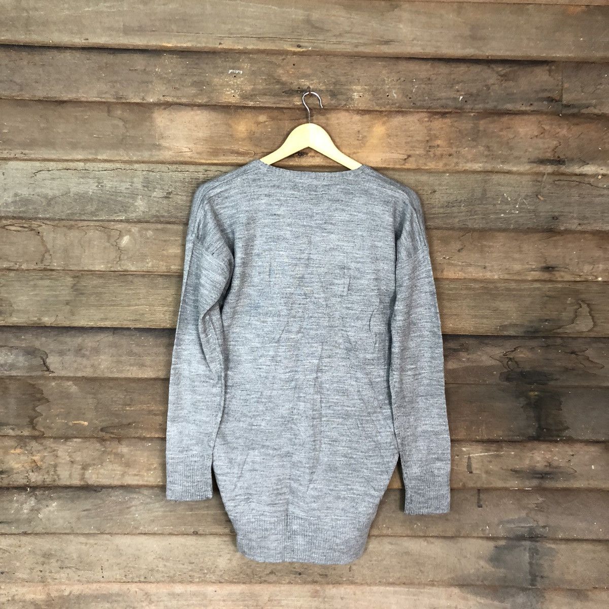 Homespun Knitwear × Japanese Brand Cecil Mc Bee japan Grey Cardigan #375B Size US L / EU 52-54 / 3 - 12 Thumbnail