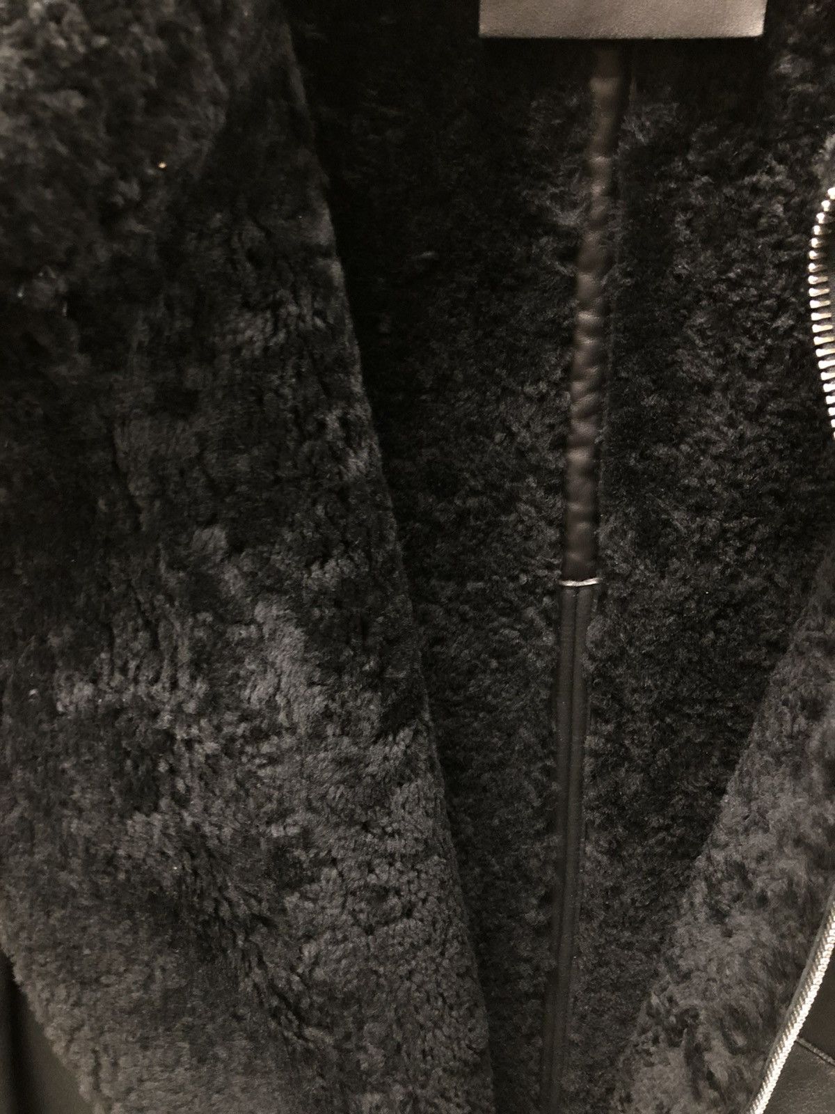 Bottega Veneta Heavy Blouson Shearling Jacket in Black Size US L / EU 52-54 / 3 - 3 Thumbnail
