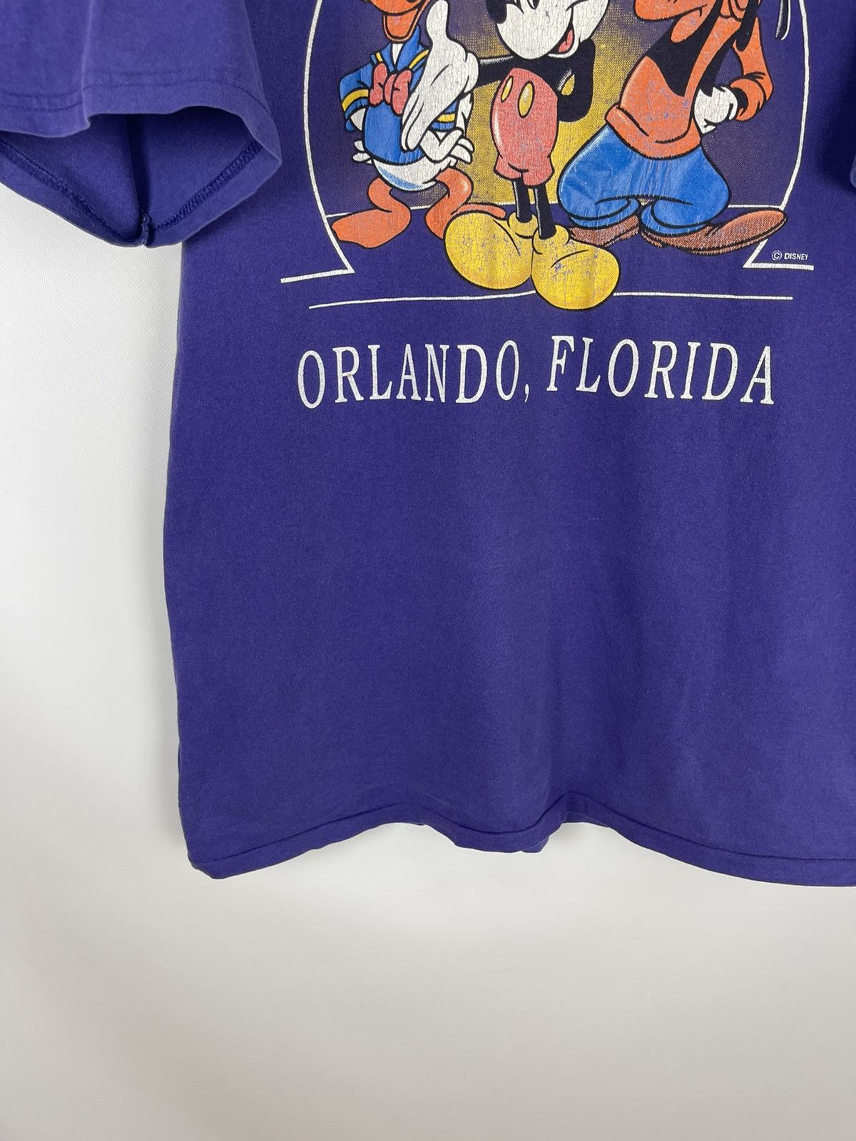 Mickey Mouse Mickey Mouse vintage 90s Donald Duck Goofy big logo tee Size US L / EU 52-54 / 3 - 3 Thumbnail
