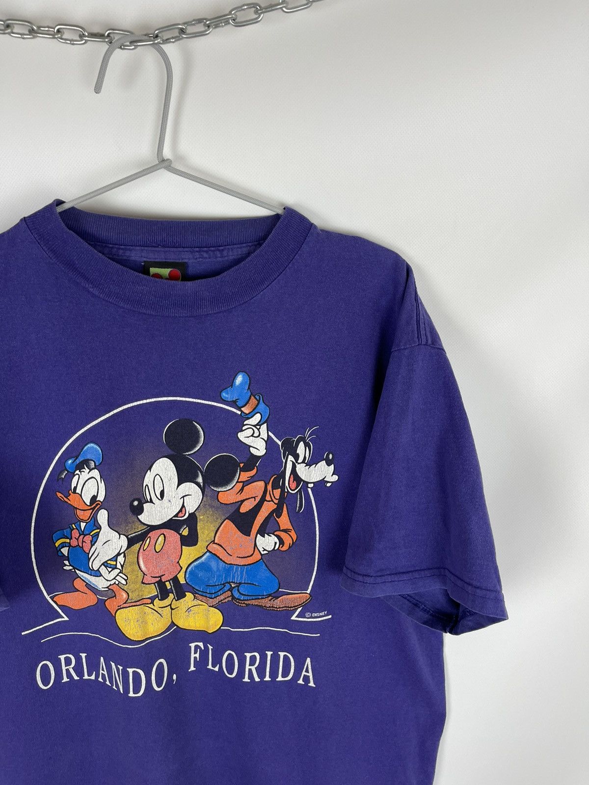 Mickey Mouse Mickey Mouse vintage 90s Donald Duck Goofy big logo tee Size US L / EU 52-54 / 3 - 4 Thumbnail