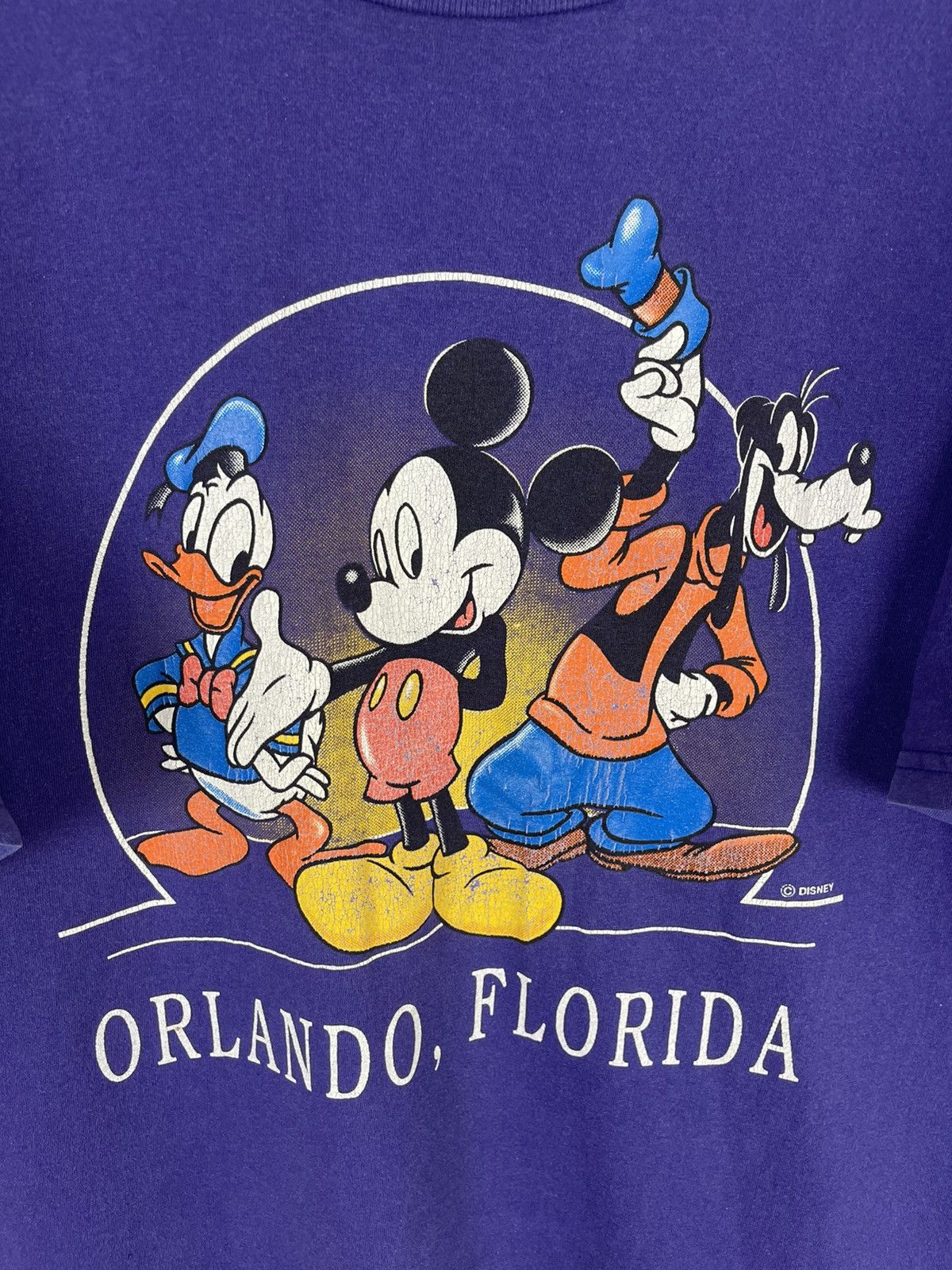 Mickey Mouse Mickey Mouse vintage 90s Donald Duck Goofy big logo tee Size US L / EU 52-54 / 3 - 6 Thumbnail