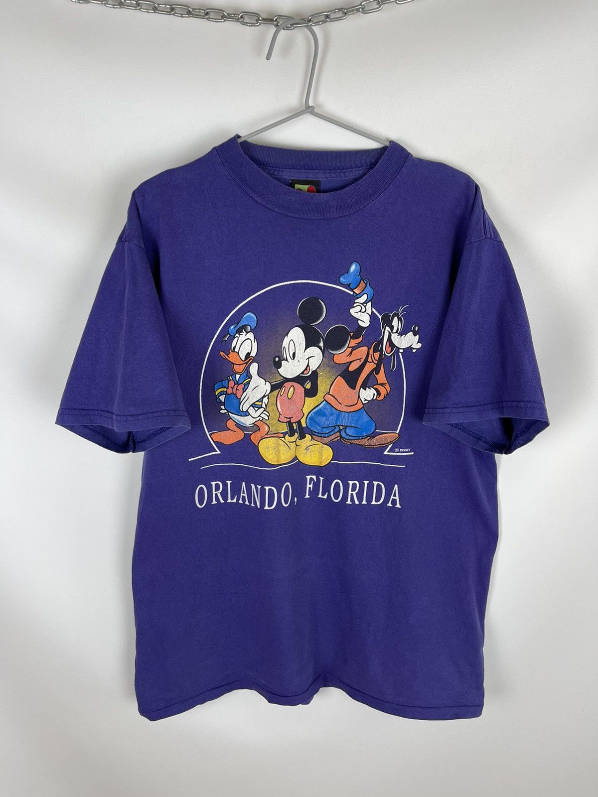 Mickey Mouse Mickey Mouse vintage 90s Donald Duck Goofy big logo tee Size US L / EU 52-54 / 3 - 1 Thumbnail