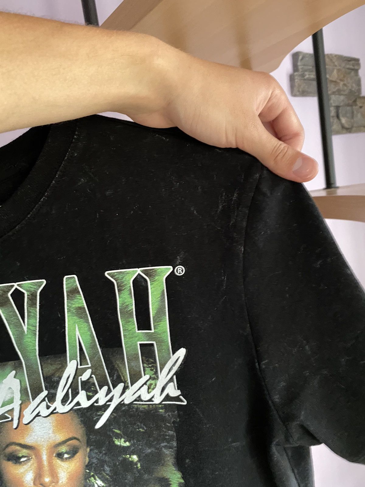 Band Tees × Rap Tees AALIYAH miss you tshirt rap tee band tee Size US M / EU 48-50 / 2 - 4 Thumbnail