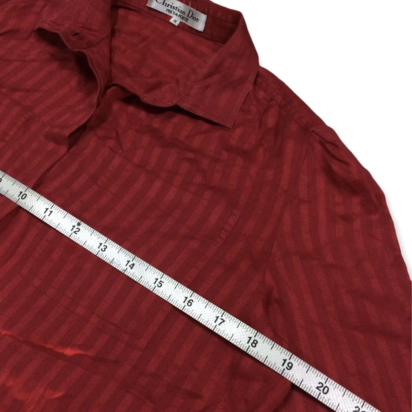 vintage christian dior pret a porter stripe shirts