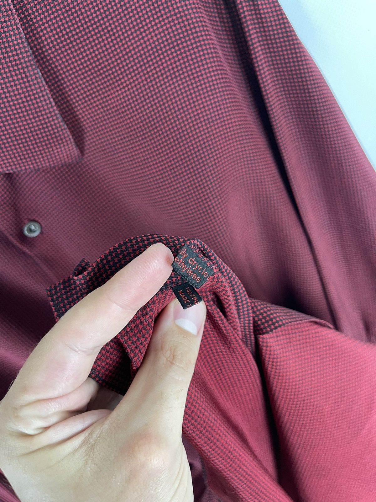 BIJAN RRP $2000 Bijan pure silk dot pattern cropped sleeve shirt Size US S / EU 44-46 / 1 - 17 Thumbnail