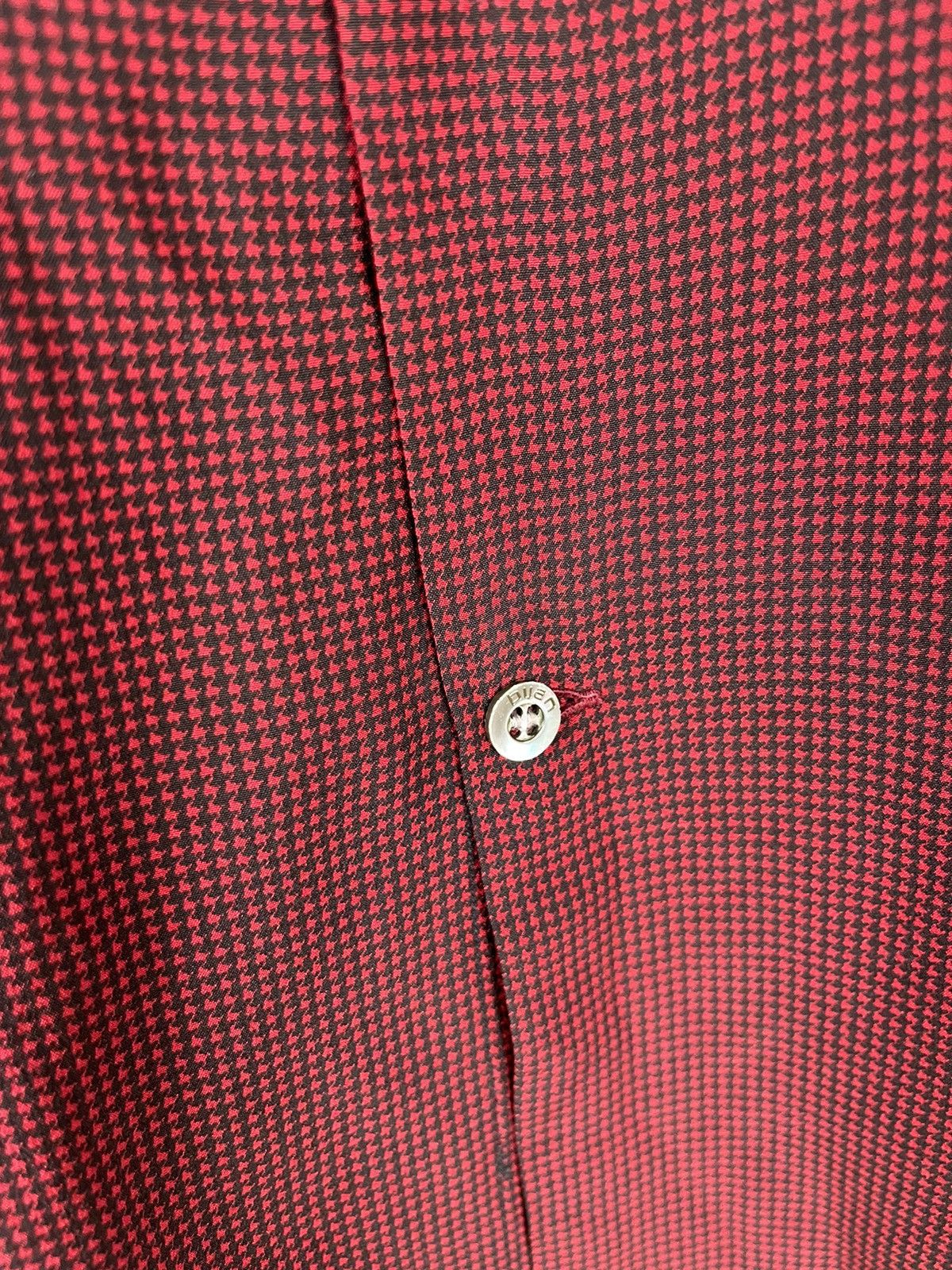BIJAN RRP $2000 Bijan pure silk dot pattern cropped sleeve shirt Size US S / EU 44-46 / 1 - 12 Thumbnail