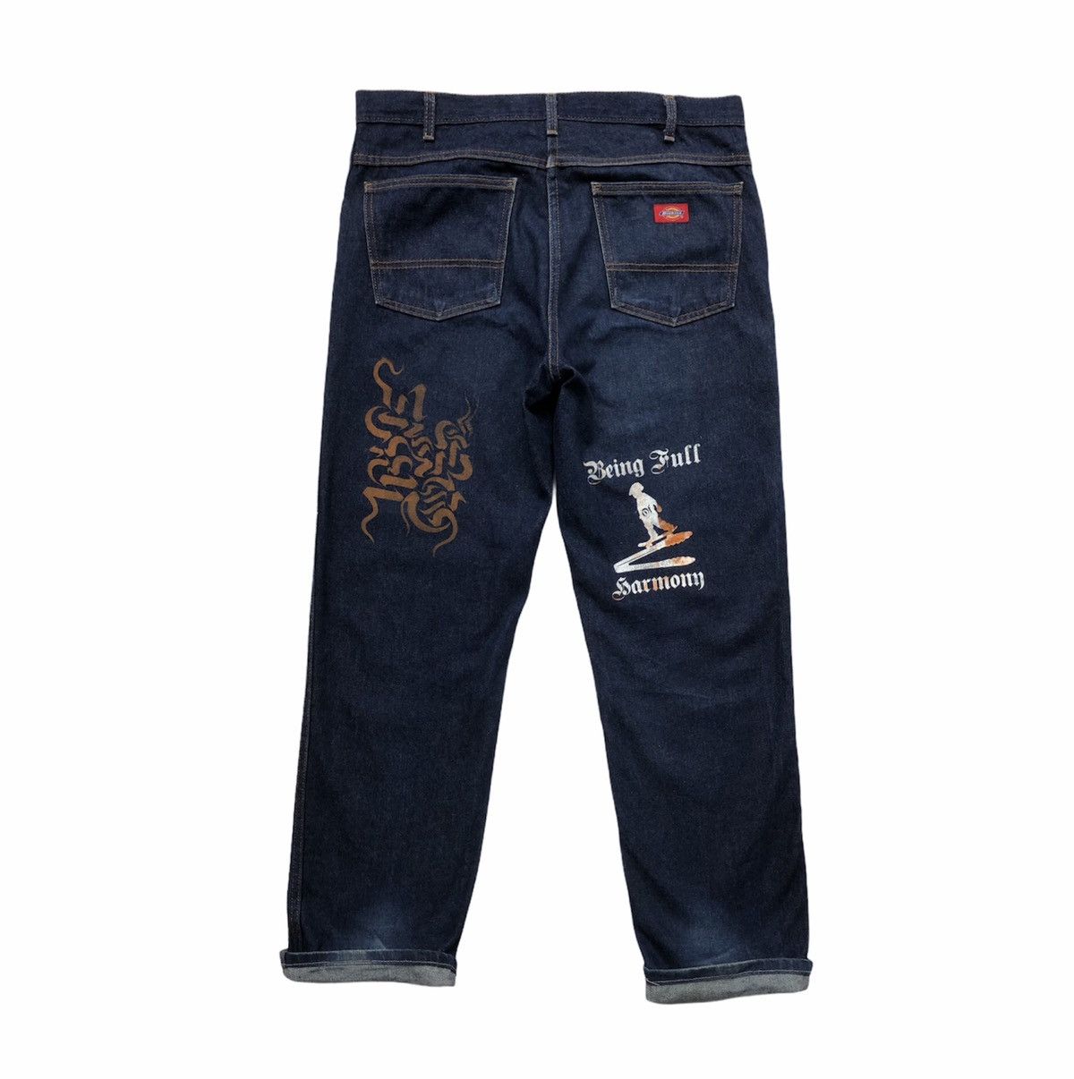 Dickies Vintage Dickies Straight Cut Denim Pant Size US 34 / EU 50 - 9 Thumbnail