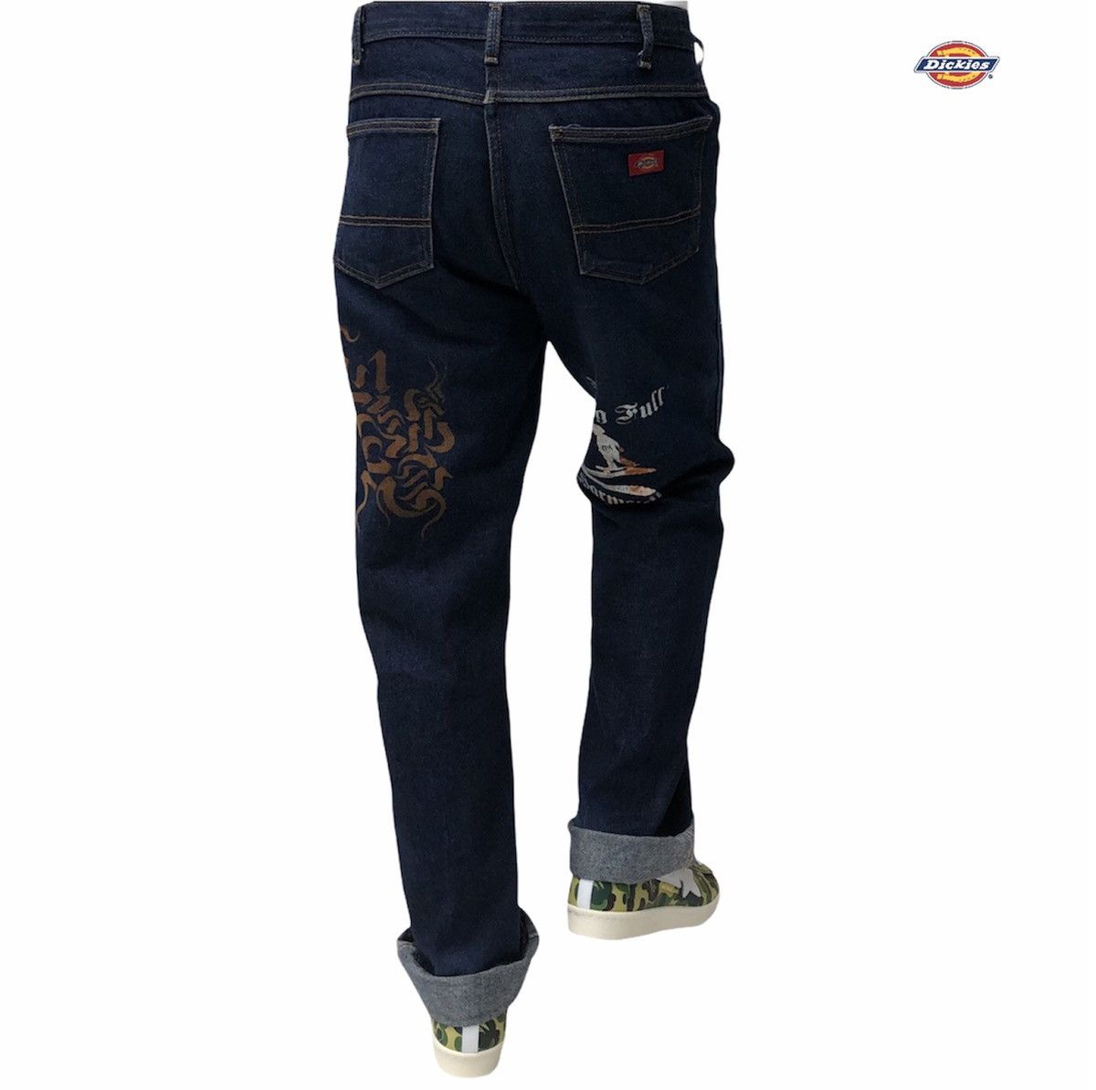 Dickies Vintage Dickies Straight Cut Denim Pant Size US 34 / EU 50 - 2 Thumbnail