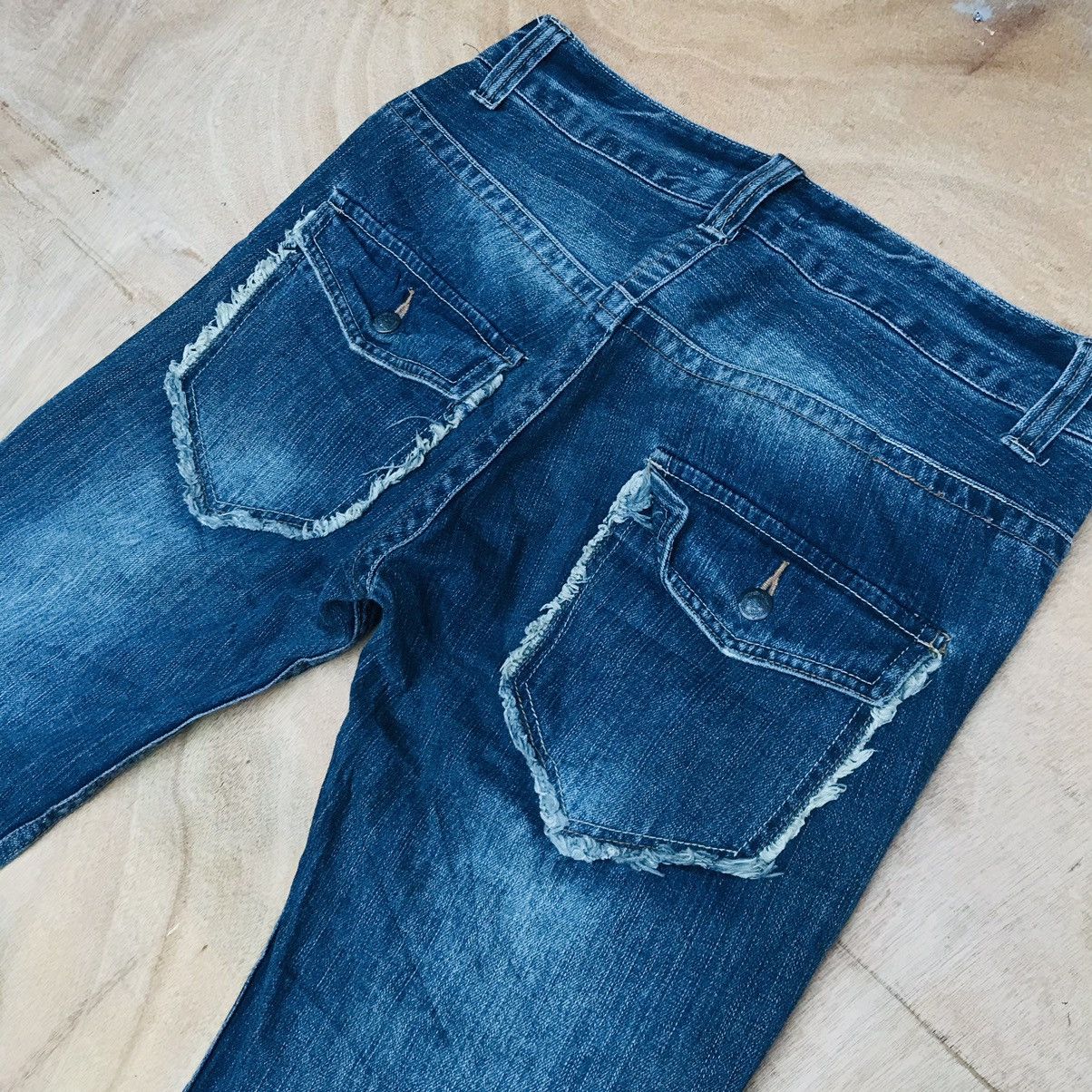 Japanese Brand W32x33 Kapital Design Browny distressed bush Jean Size US 32 / EU 48 - 13 Thumbnail