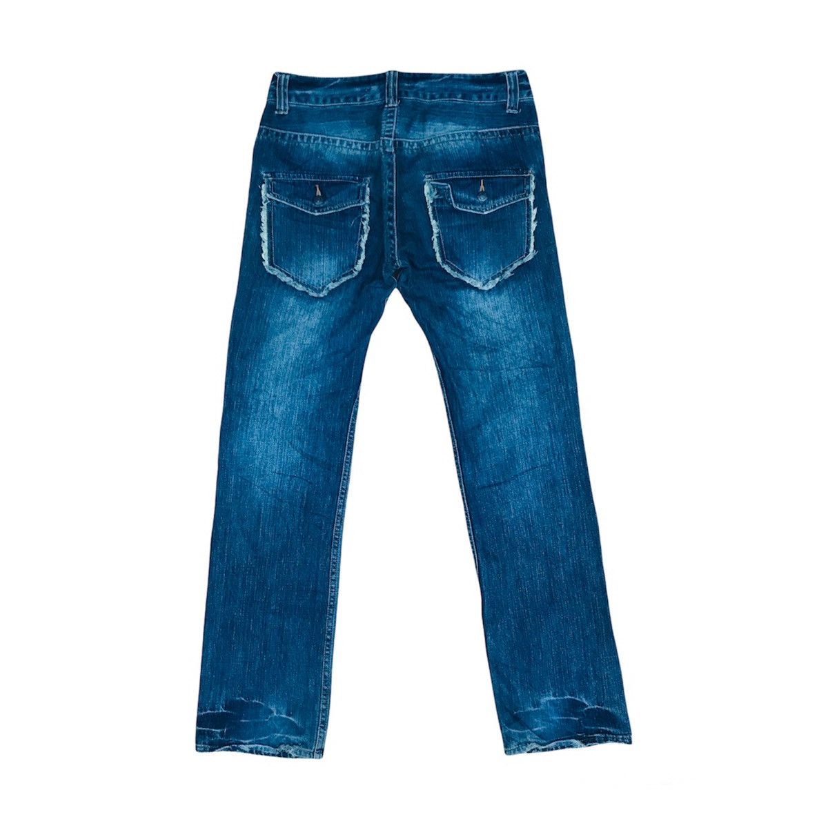 Japanese Brand W32x33 Kapital Design Browny distressed bush Jean Size US 32 / EU 48 - 4 Thumbnail