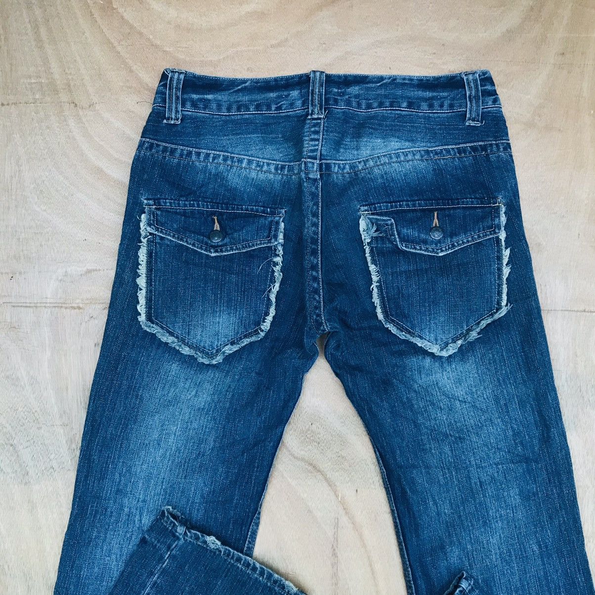 Japanese Brand W32x33 Kapital Design Browny distressed bush Jean Size US 32 / EU 48 - 12 Thumbnail