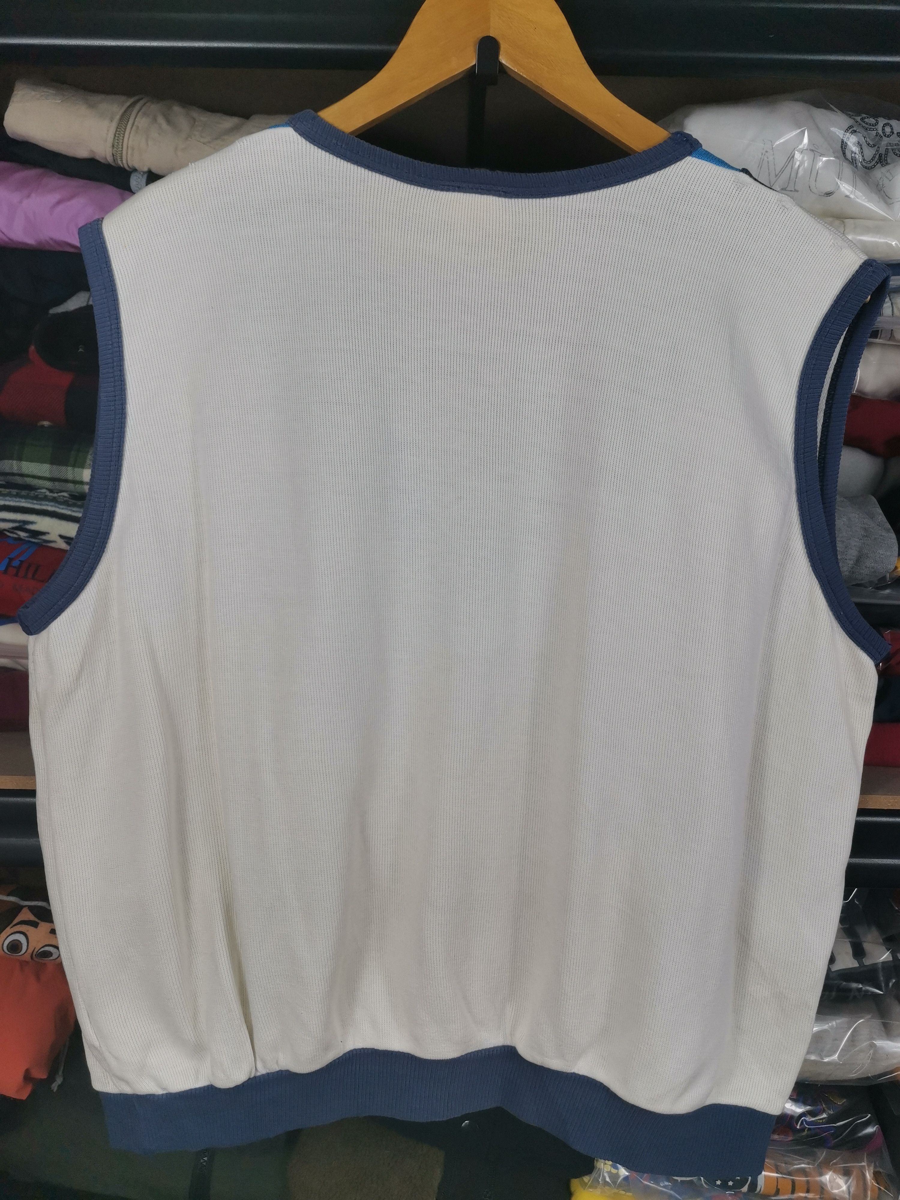 Ellesse Vintage Ellesse Knit Vest Size US XL / EU 56 / 4 - 3 Thumbnail