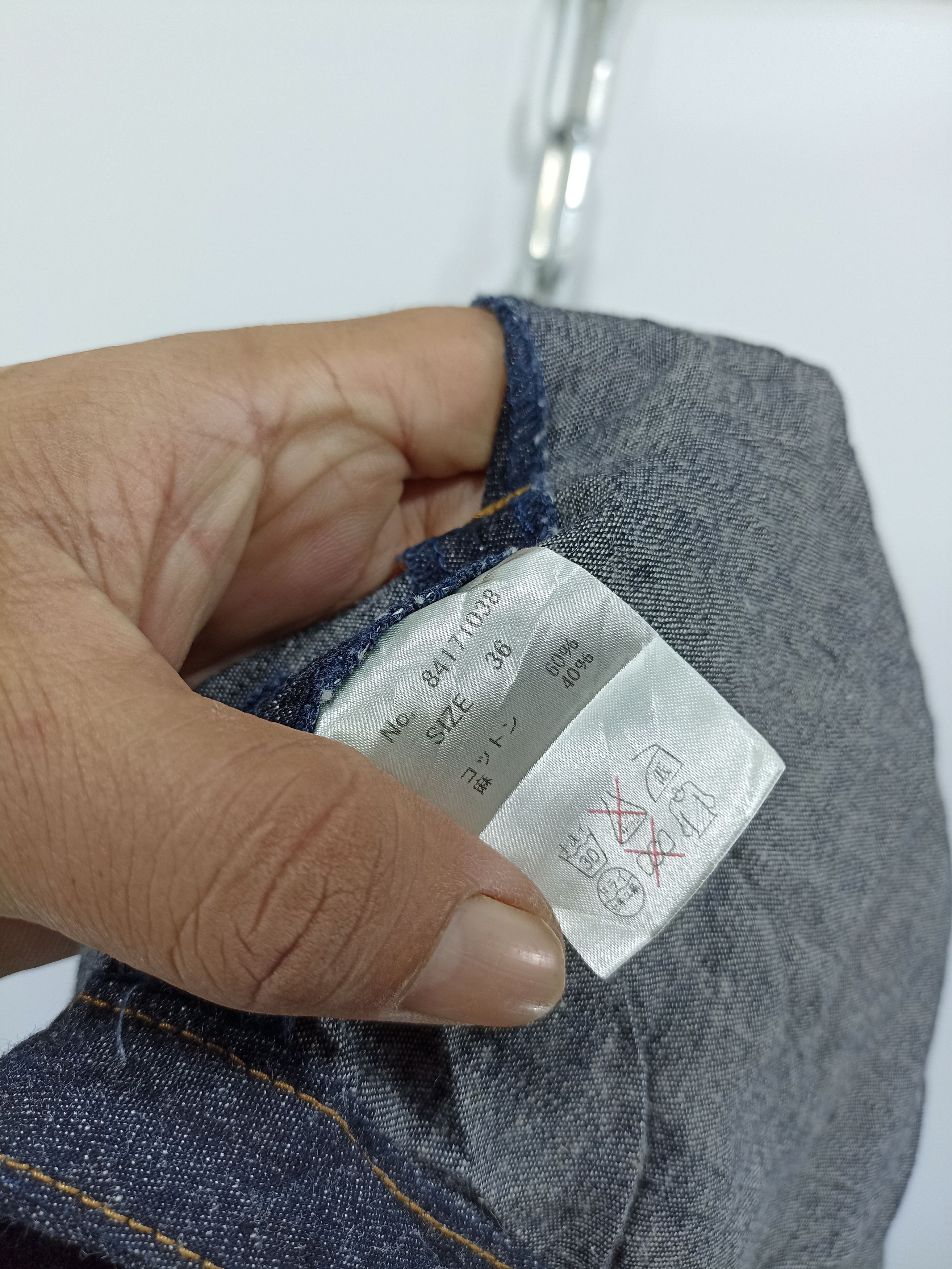 Cloak × Japanese Brand Cloaks Denim Xapis Size US L / EU 52-54 / 3 - 6 Thumbnail