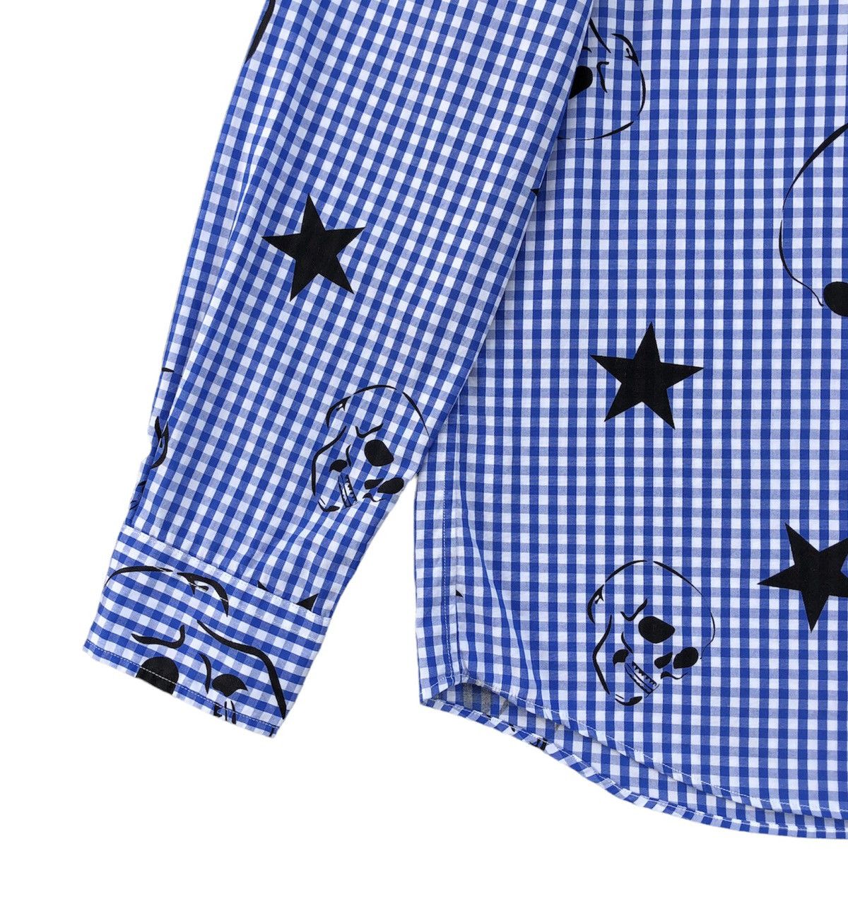 Sophnet. Sophnet. Checkered Skull And Star Design Long Sleeves Shirt Size US M / EU 48-50 / 2 - 5 Thumbnail