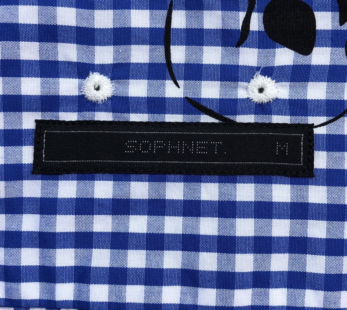 Sophnet. Sophnet. Checkered Skull And Star Design Long Sleeves Shirt Size US M / EU 48-50 / 2 - 9 Thumbnail