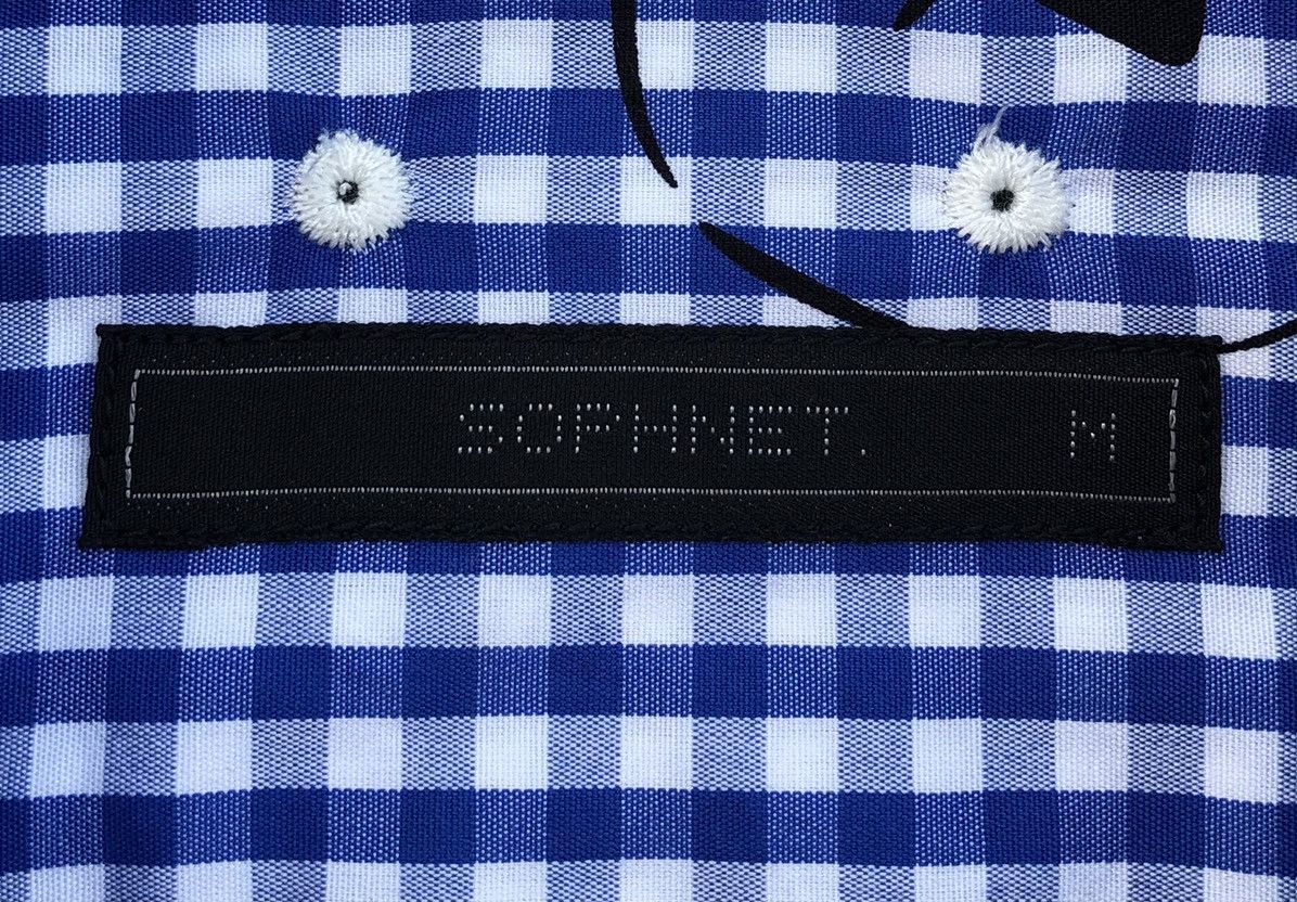 Sophnet. Sophnet. Checkered Skull And Star Design Long Sleeves Shirt Size US M / EU 48-50 / 2 - 10 Thumbnail