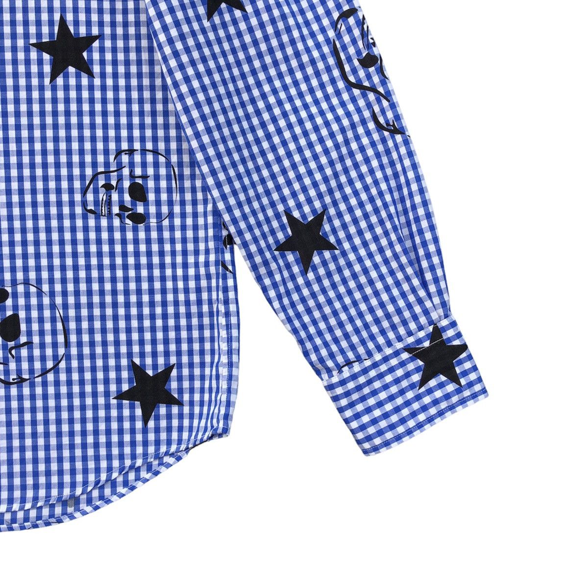 Sophnet. Sophnet. Checkered Skull And Star Design Long Sleeves Shirt Size US M / EU 48-50 / 2 - 4 Thumbnail