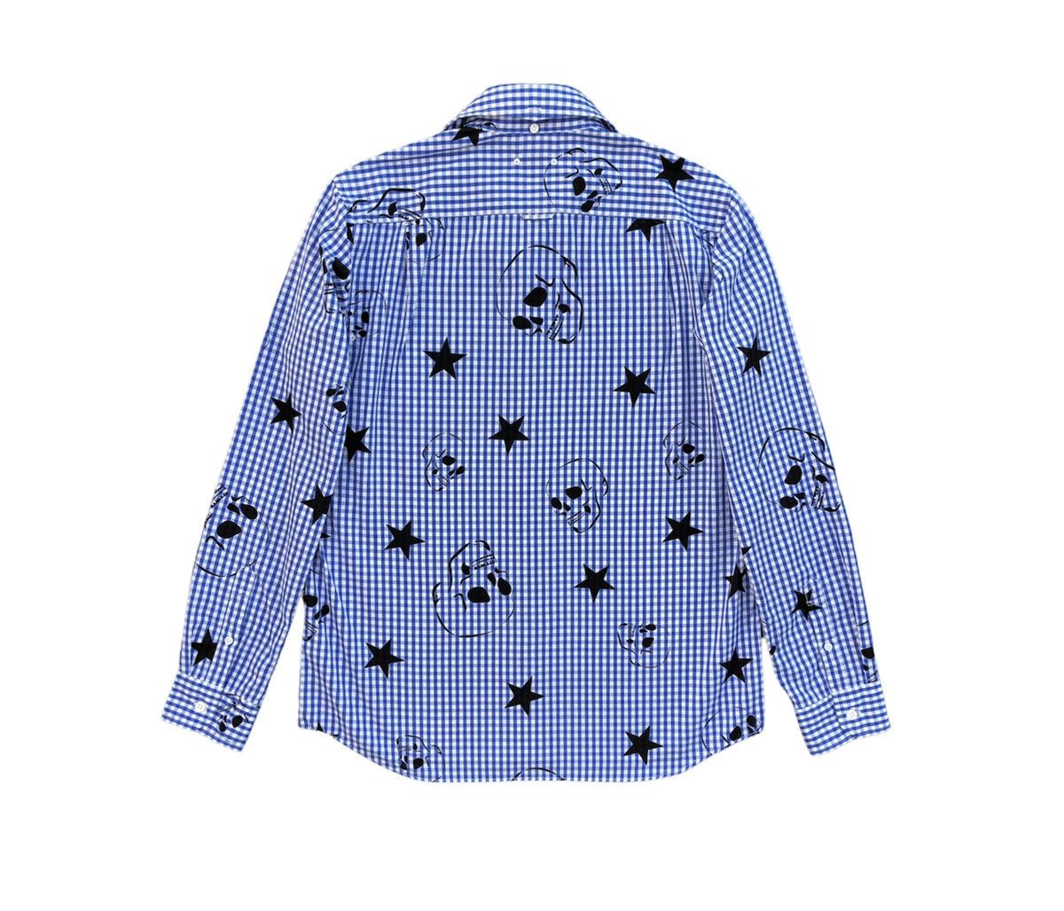 Sophnet. Sophnet. Checkered Skull And Star Design Long Sleeves Shirt Size US M / EU 48-50 / 2 - 3 Thumbnail
