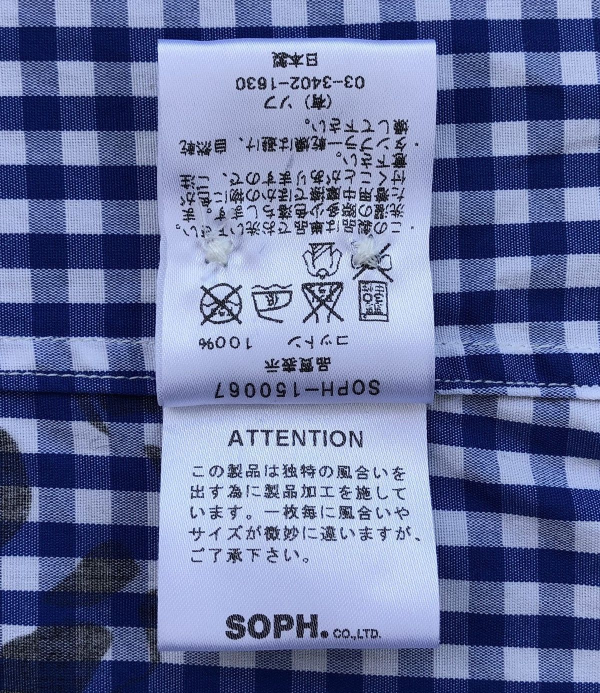 Sophnet. Sophnet. Checkered Skull And Star Design Long Sleeves Shirt Size US M / EU 48-50 / 2 - 11 Thumbnail