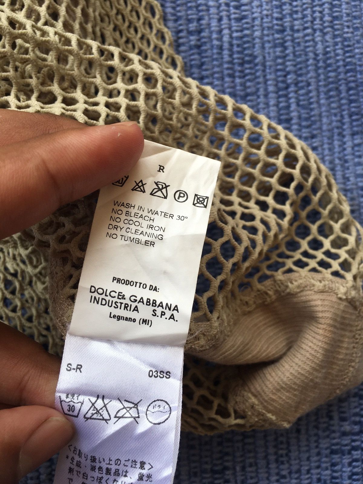 Dolce & Gabbana mesh tee Size US S / EU 44-46 / 1 - 3 Thumbnail