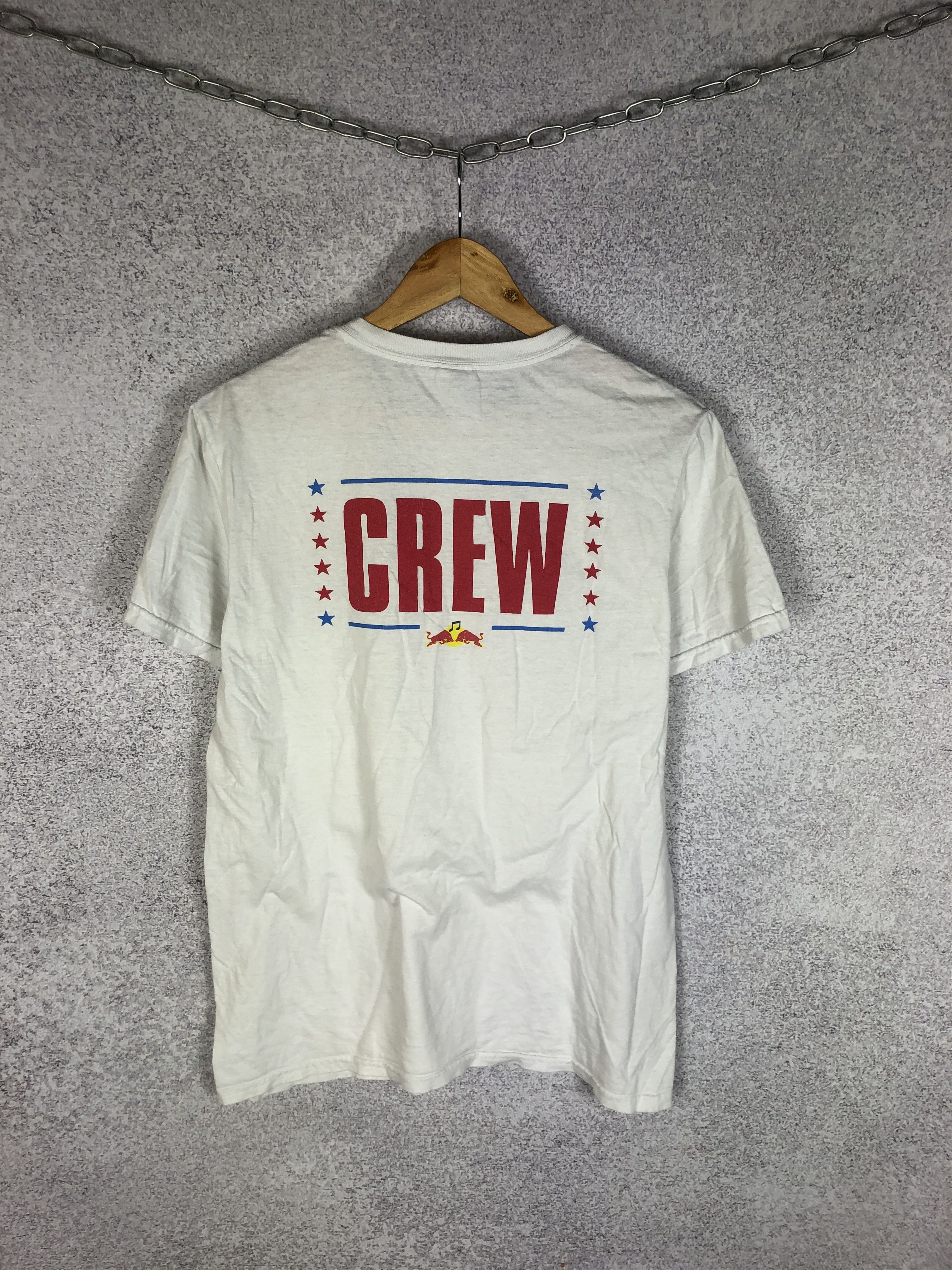 Red Bull Vintage Red Bull Crew Racing T Shirt Size US M / EU 48-50 / 2 - 1 Thumbnail