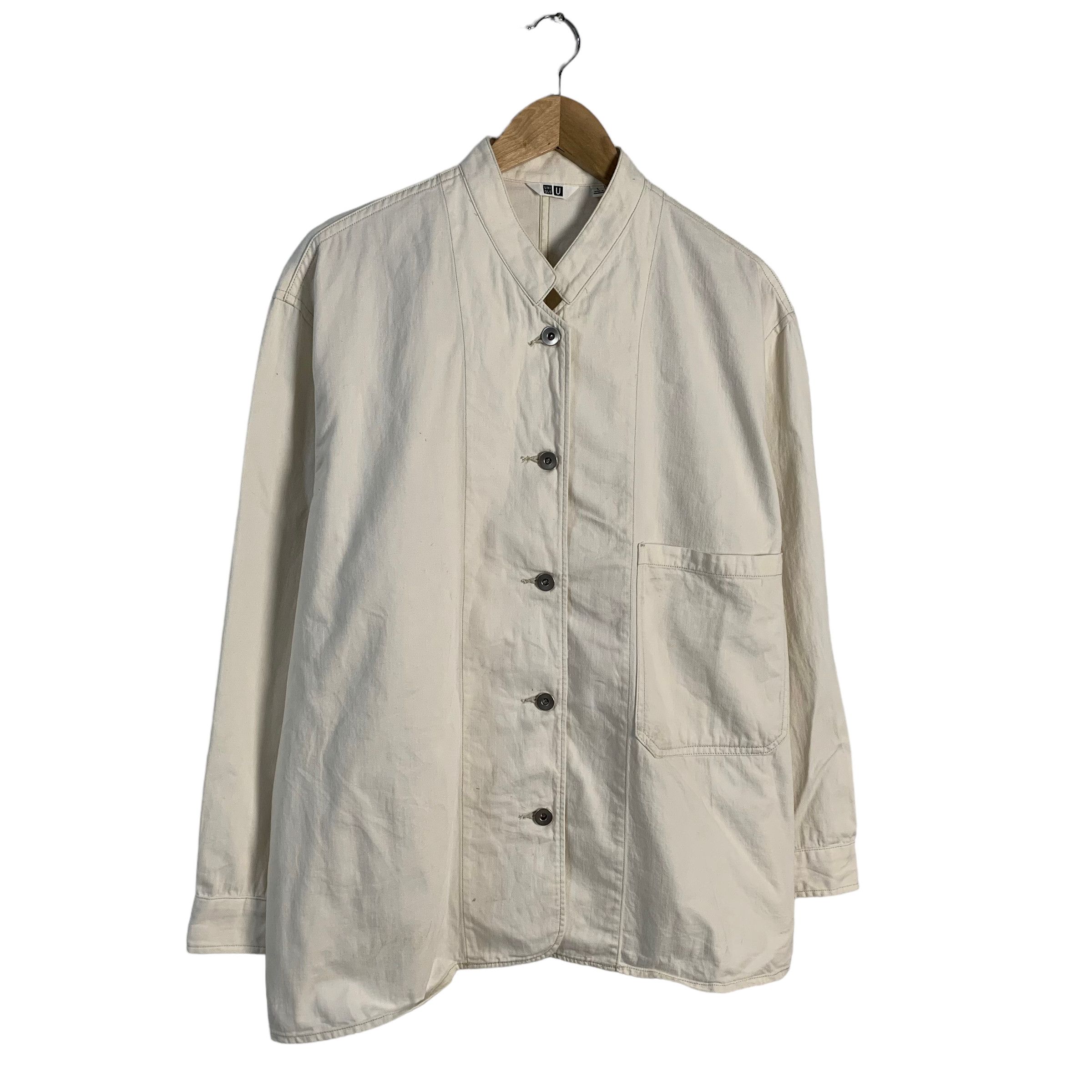 Lemaire × Uniqlo Uniqlo U Lemaire Casual Shirt Jacket Size US L / EU 52-54 / 3 - 2 Thumbnail