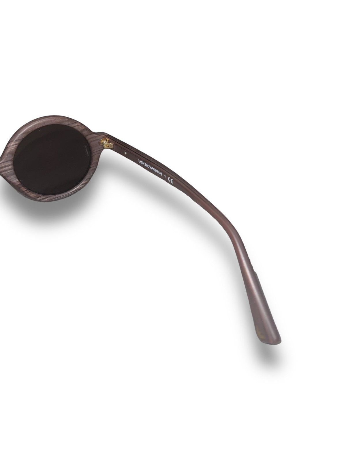 Emporio Armani Emporio Armani EA4011 5096/73 Marble Brown Sunglasses Size ONE SIZE - 8 Thumbnail