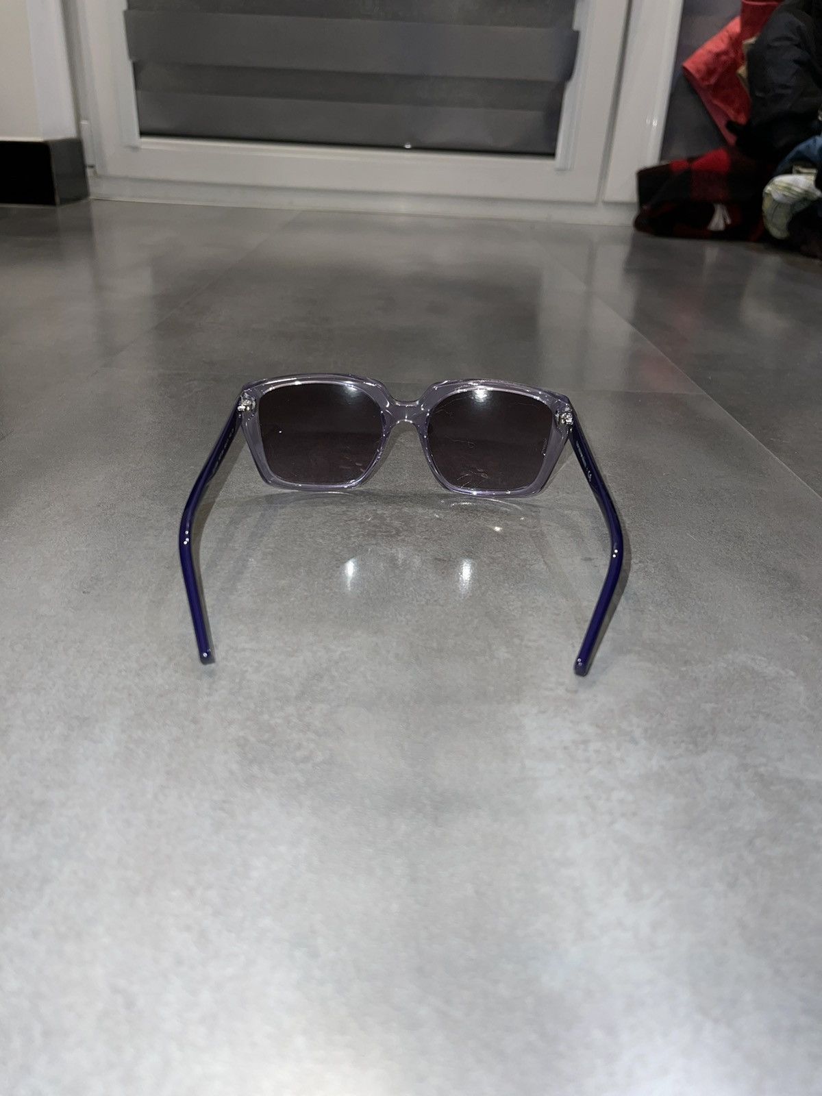 Emporio Armani Emporio Armani EA4026 5071/8H Violet Sunglasses Size ONE SIZE - 8 Thumbnail