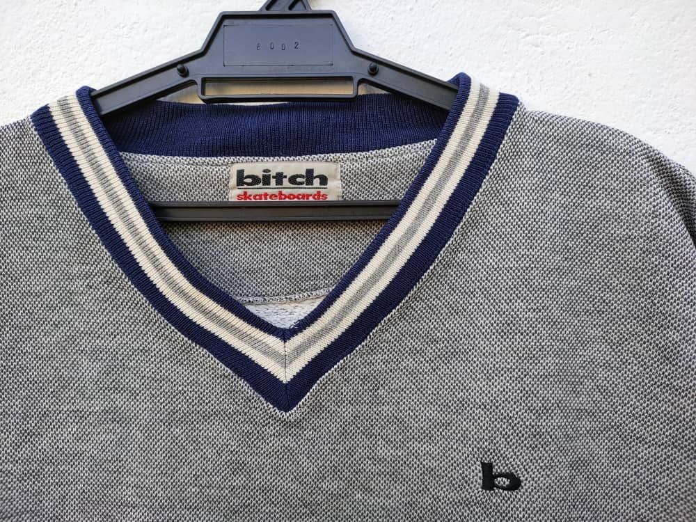 Think Skateboards Bitch Skateboard Jumper Embroidered Logo Size US M / EU 48-50 / 2 - 2 Thumbnail