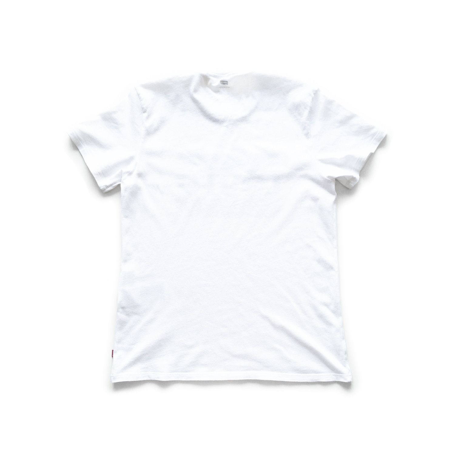 Levi's Levi’s Big Logo White Tee T-Shirt Size US M / EU 48-50 / 2 - 4 Thumbnail