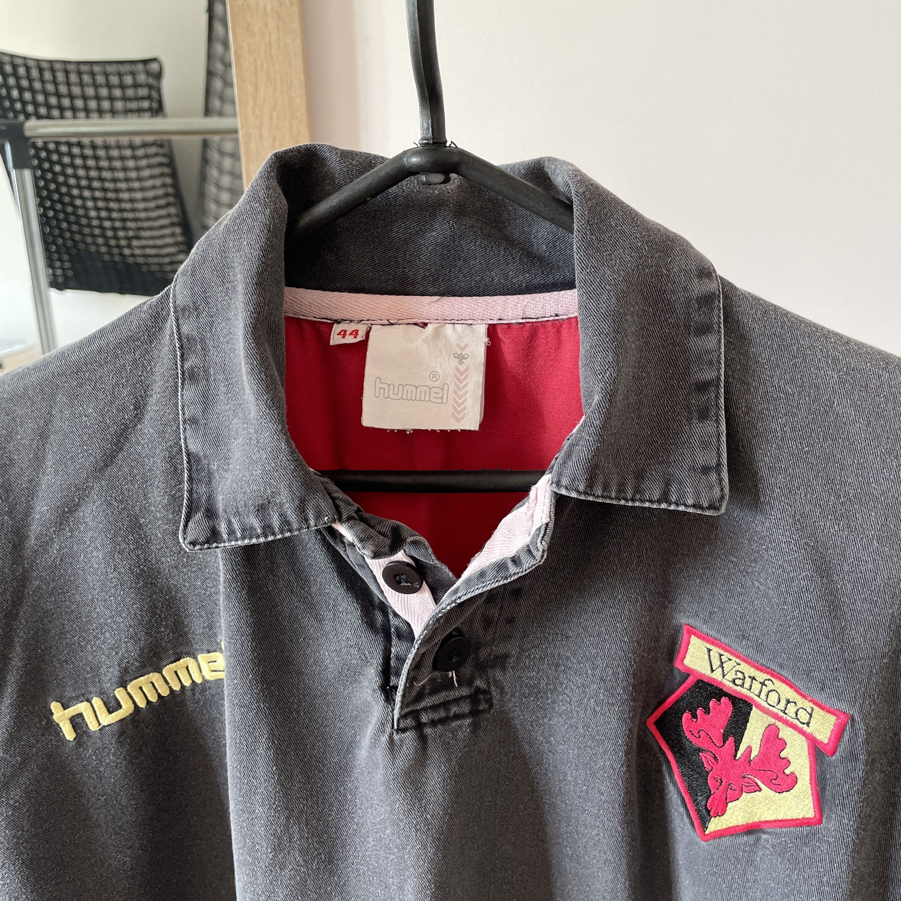 Hummel Watford F.C. Hummel Vintage 90's Training Sweatshirt Size US L / EU 52-54 / 3 - 5 Thumbnail