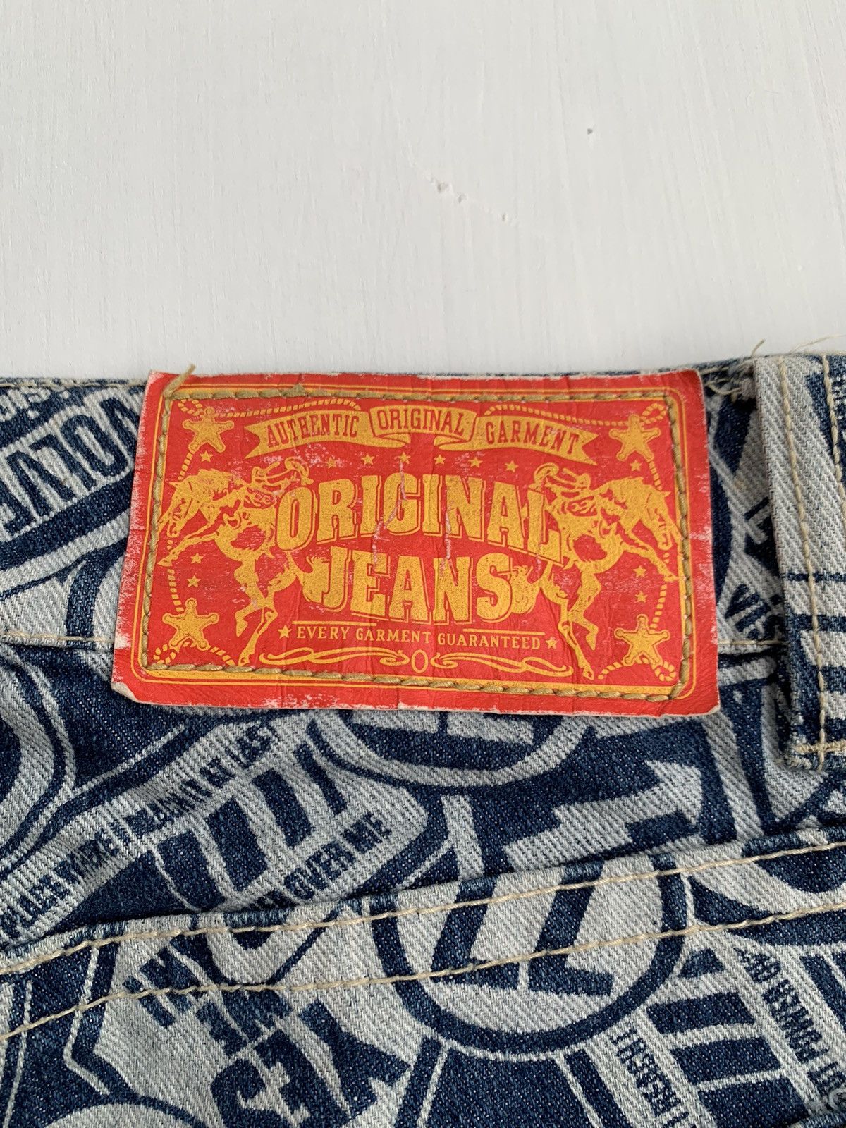 Hysteric Glamour Japanese Original Jeans Full Print Hysteric Style Y2K Size US 32 / EU 48 - 4 Thumbnail