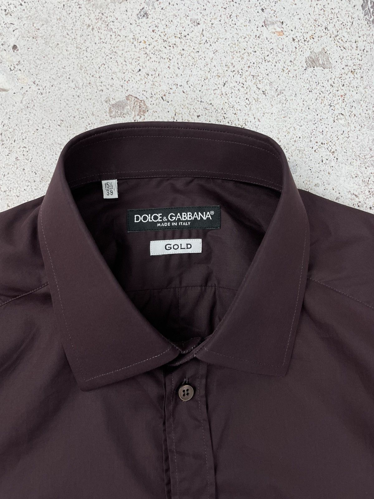 Dolce & Gabbana Vintage Dolce & Gabbana GOLD Shirt Size US S / EU 44-46 / 1 - 5 Thumbnail