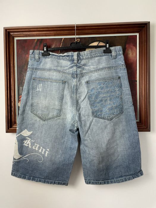 Vintage Karl Kani Vintage 90s Baggy Denim Shorts Jeans Rap Skate