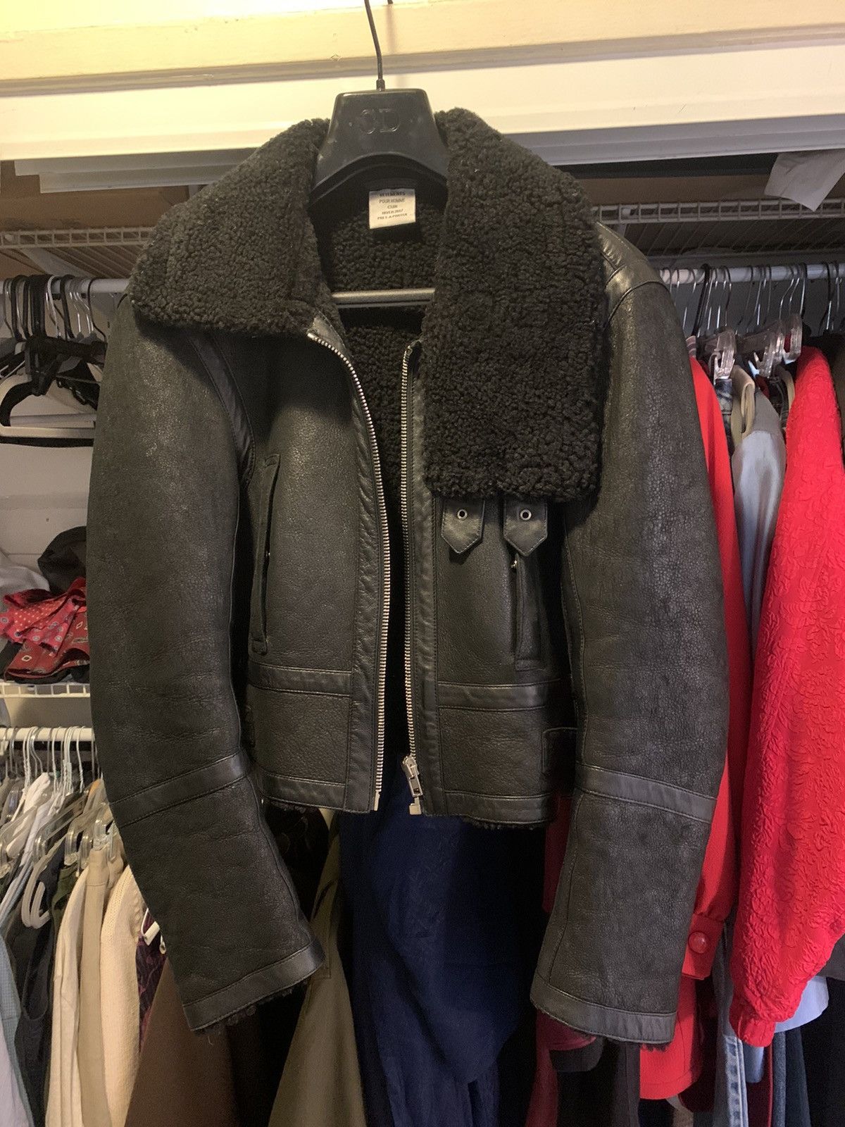 Vetements FALL 17 cropped shearling Size US S / EU 44-46 / 1 - 1 Thumbnail