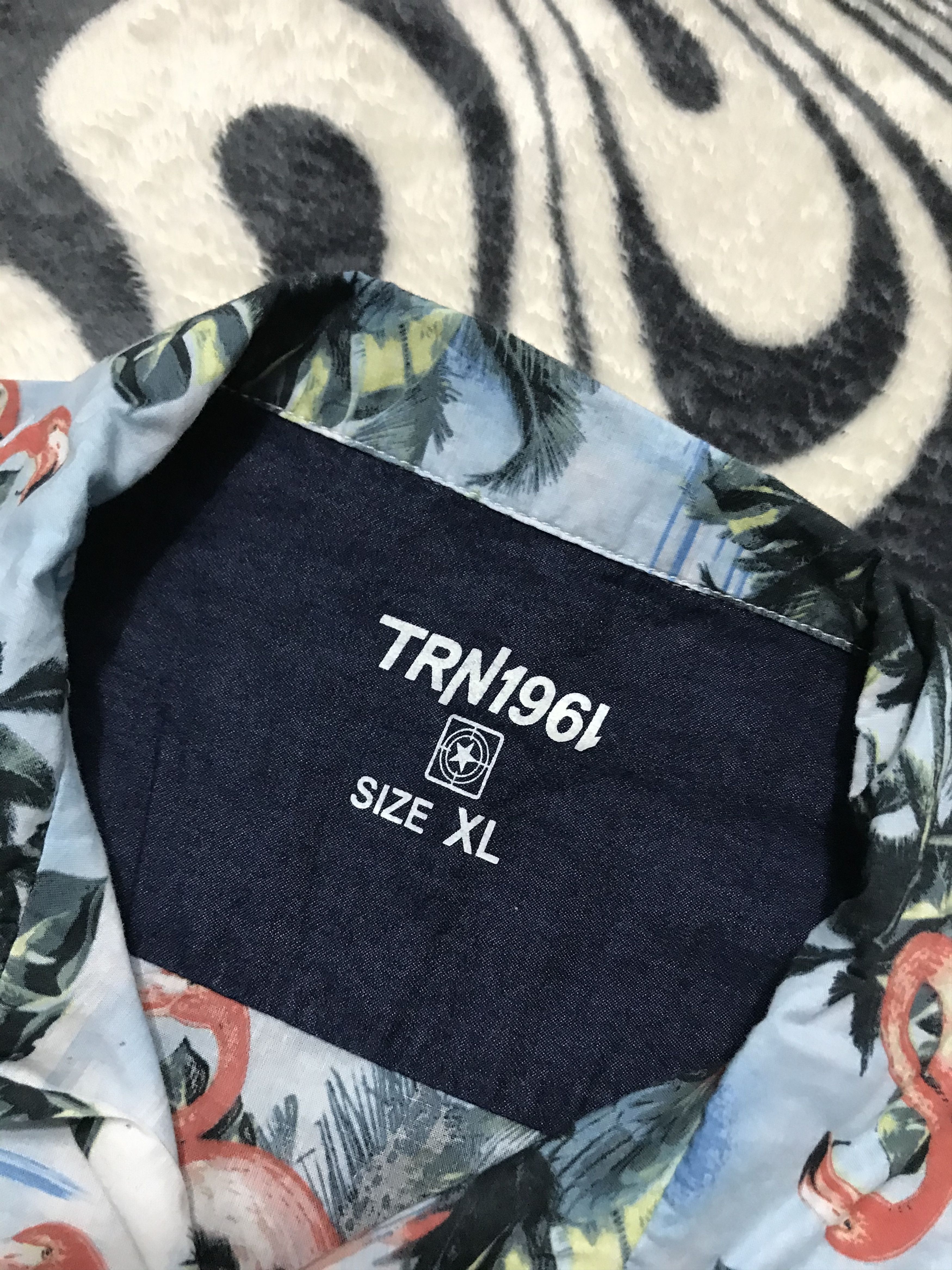 Vintage Vintage Hawaiian Shirt Full Printed Size US XL / EU 56 / 4 - 3 Thumbnail