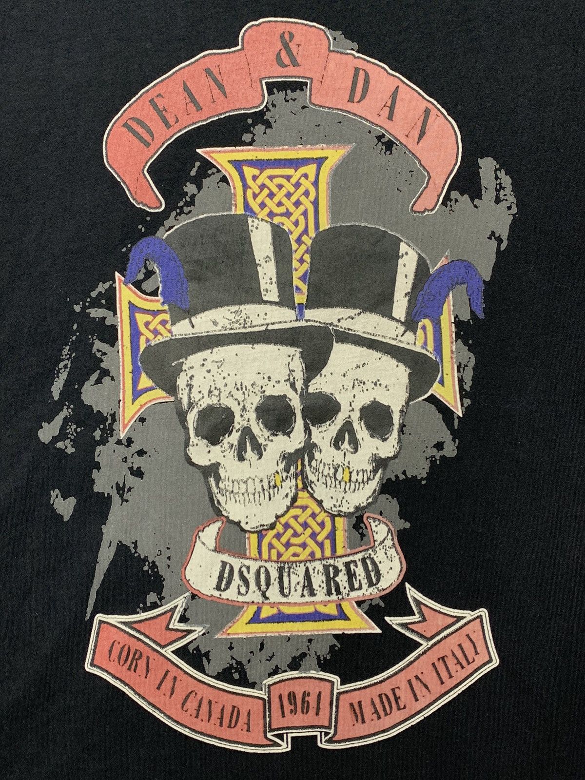 Dsquared2 × Vintage Vintage Y2K Dsquared2 t-shirt big logo streetwear size S Size US S / EU 44-46 / 1 - 2 Thumbnail