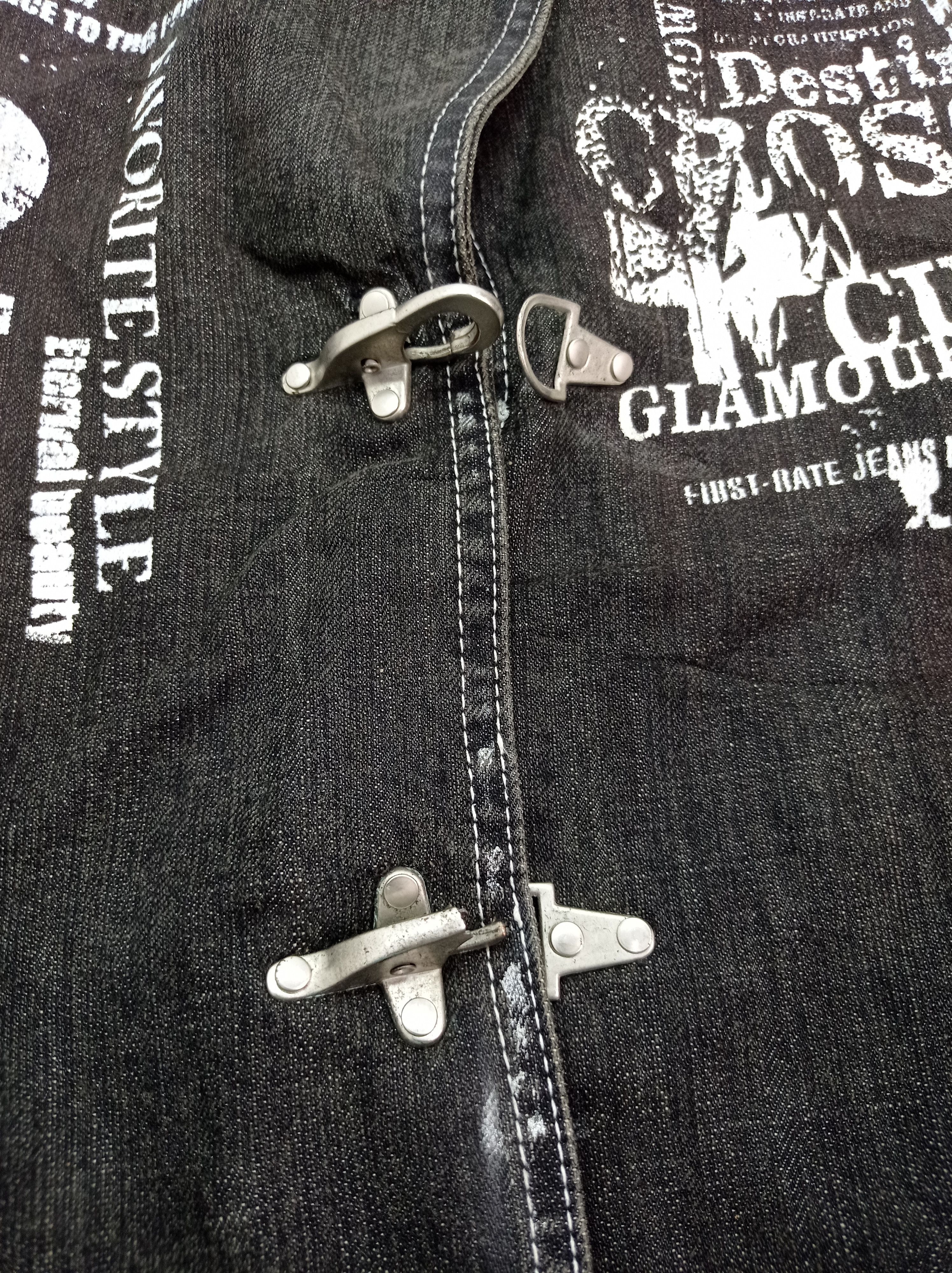 Other 🔥Skull Punk it Denim Jacket Size US M / EU 48-50 / 2 - 5 Thumbnail
