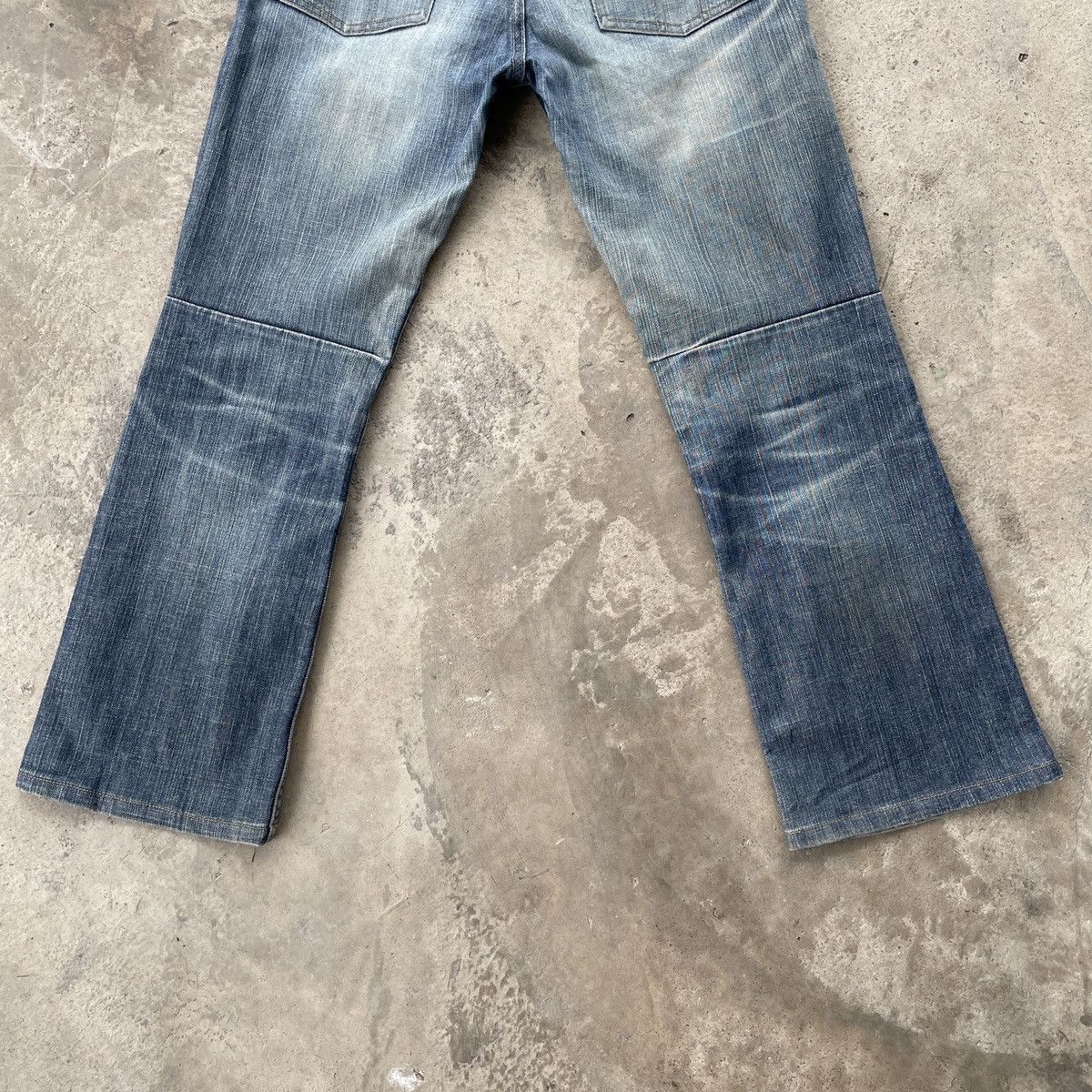 Japanese Brand Vintage Kiyoko Takase Bush Pocket Distressed Jeans Pants Size US 32 / EU 48 - 10 Thumbnail