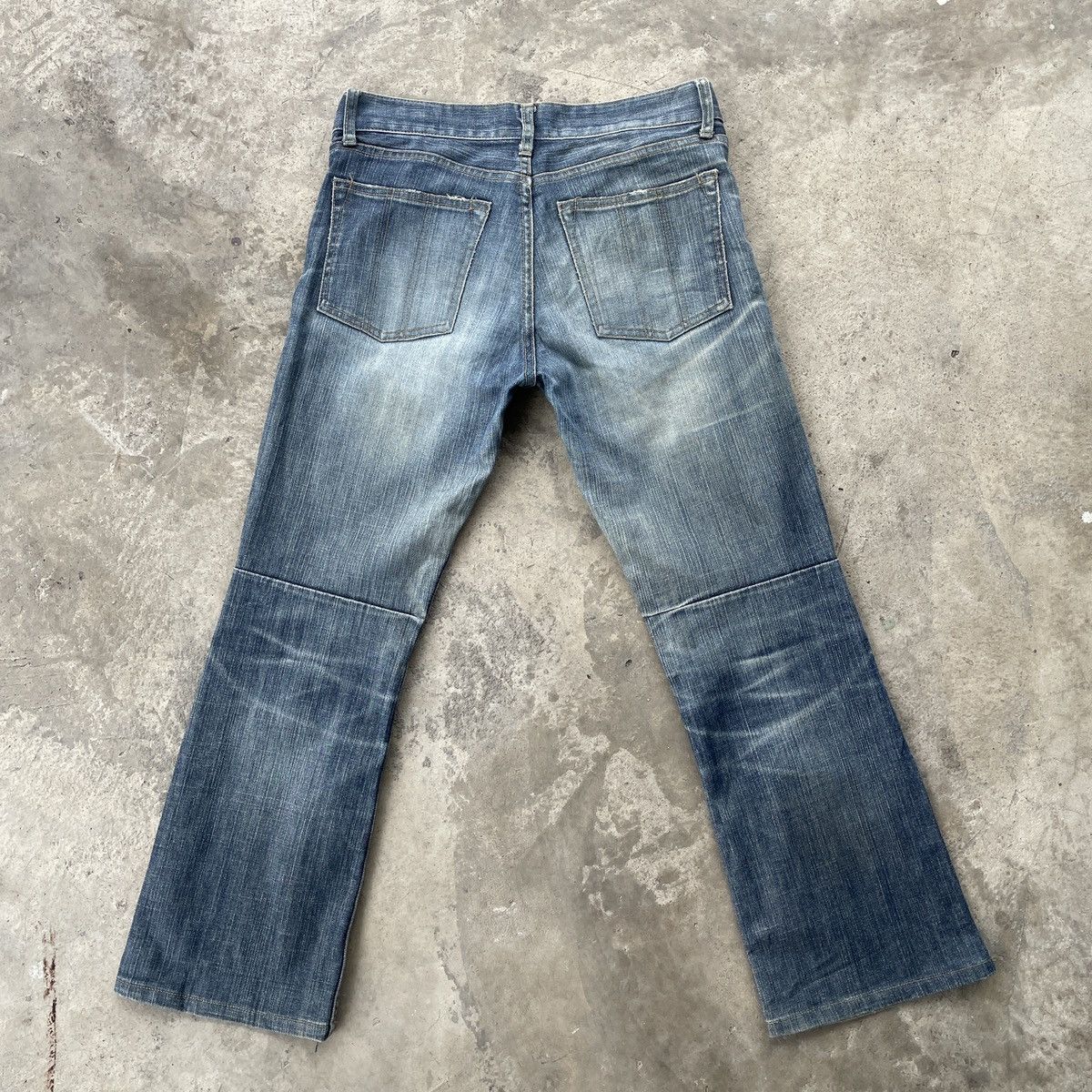 Japanese Brand Vintage Kiyoko Takase Bush Pocket Distressed Jeans Pants Size US 32 / EU 48 - 11 Thumbnail