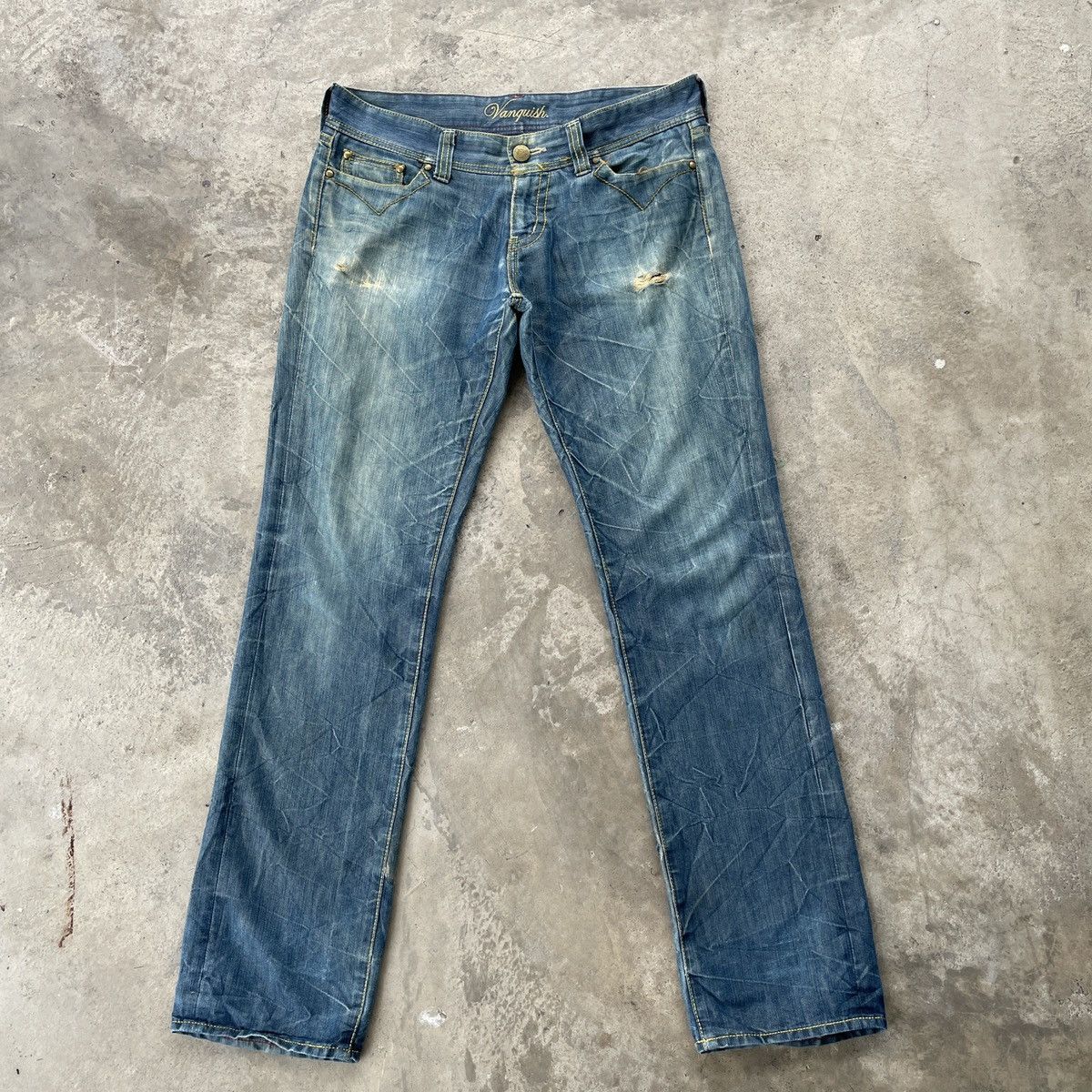 Vanquish Vintage Vanquish Jeans 34x33 Vanquish Denim Pants Size US 34 / EU 50 - 1 Thumbnail