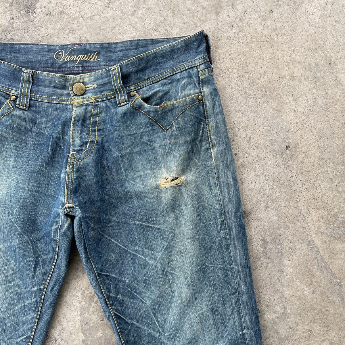 Vanquish Vintage Vanquish Jeans 34x33 Vanquish Denim Pants Size US 34 / EU 50 - 4 Thumbnail