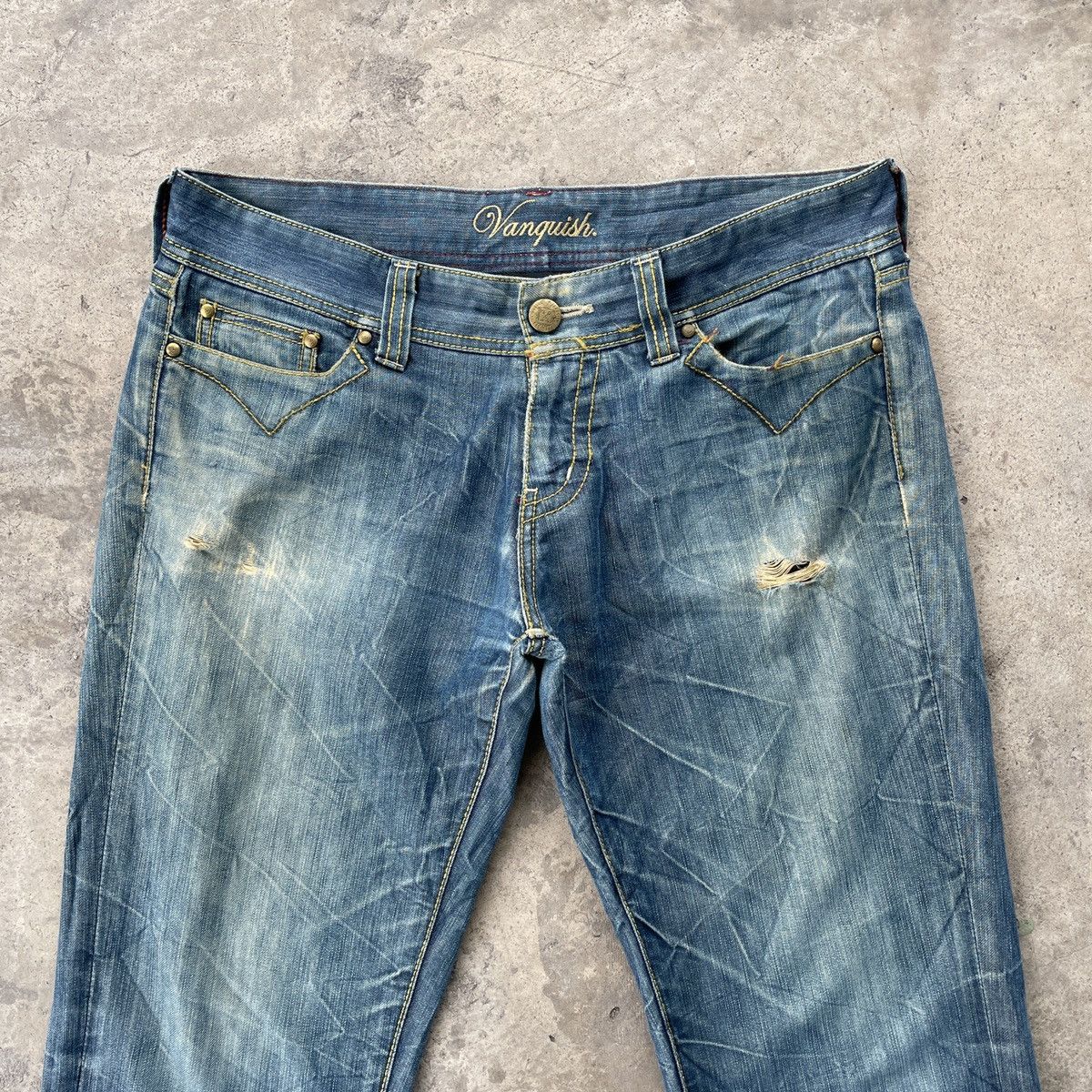 Vanquish Vintage Vanquish Jeans 34x33 Vanquish Denim Pants Size US 34 / EU 50 - 2 Thumbnail