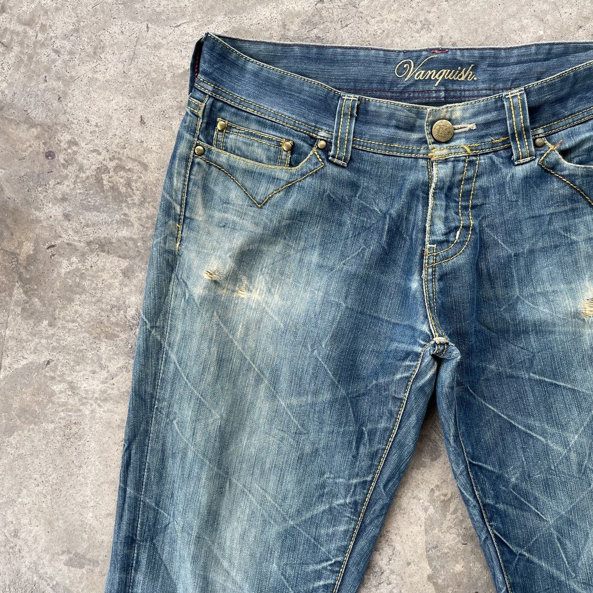Vanquish Vintage Vanquish Jeans 34x33 Vanquish Denim Pants Size US 34 / EU 50 - 3 Thumbnail