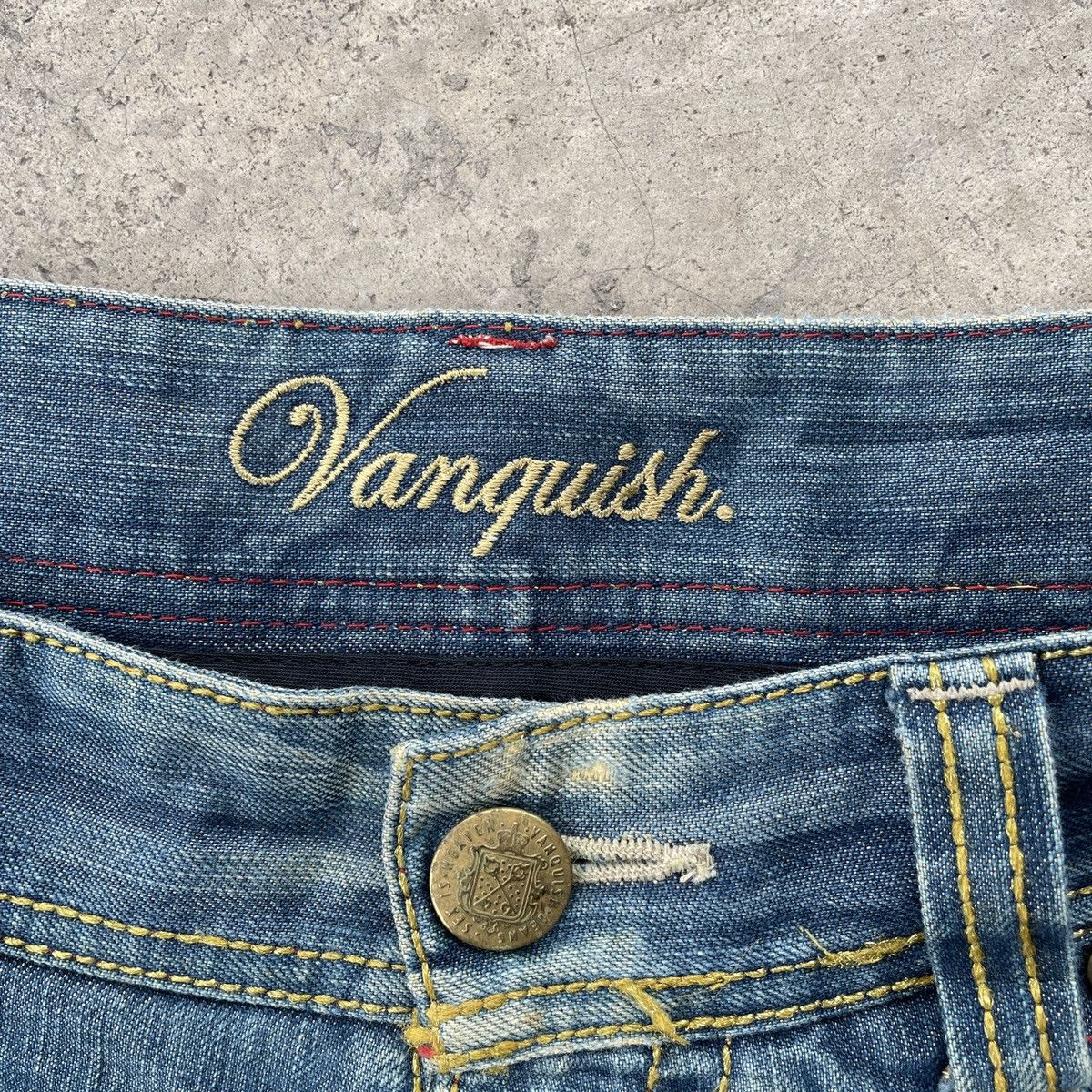 Vanquish Vintage Vanquish Jeans 34x33 Vanquish Denim Pants Size US 34 / EU 50 - 6 Thumbnail