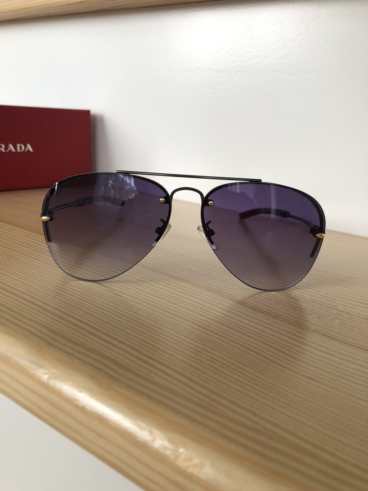 Prada × Vintage Glasses prada Size ONE SIZE - 4 Thumbnail