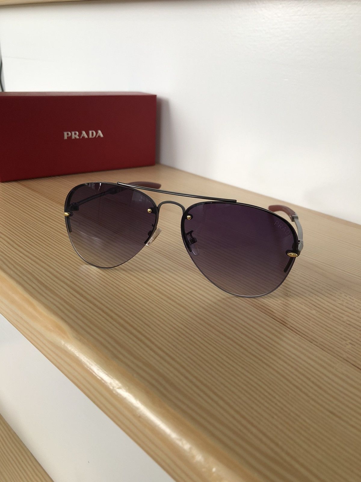 Prada × Vintage Glasses prada Size ONE SIZE - 1 Thumbnail